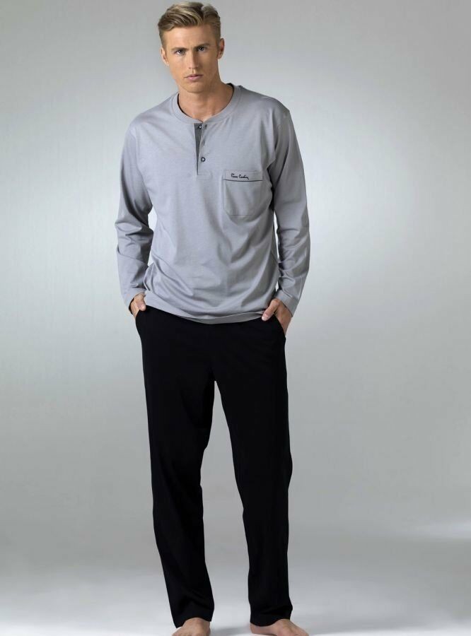 Pierre Cardin 5454 Uzun Kol Erkek Pijama Takım