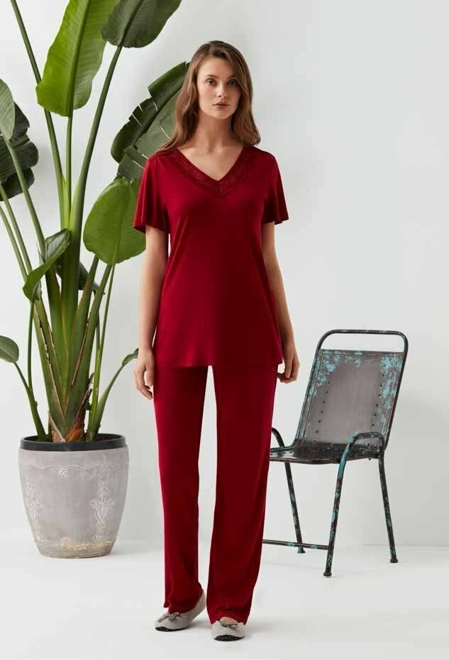 Dagi 23620 Bayan Kısa Kol Pijama Takımı
