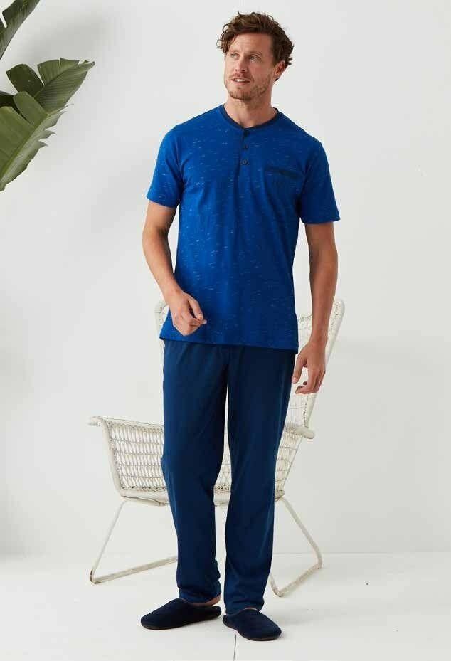 Dagi 23044 Kısa Kol Erkek Pijama Takımı