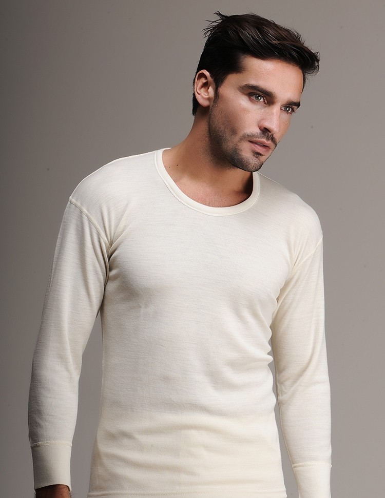 Hasyün 102 Erkek Uzun Kol Fanila  - Ten - 2XL
