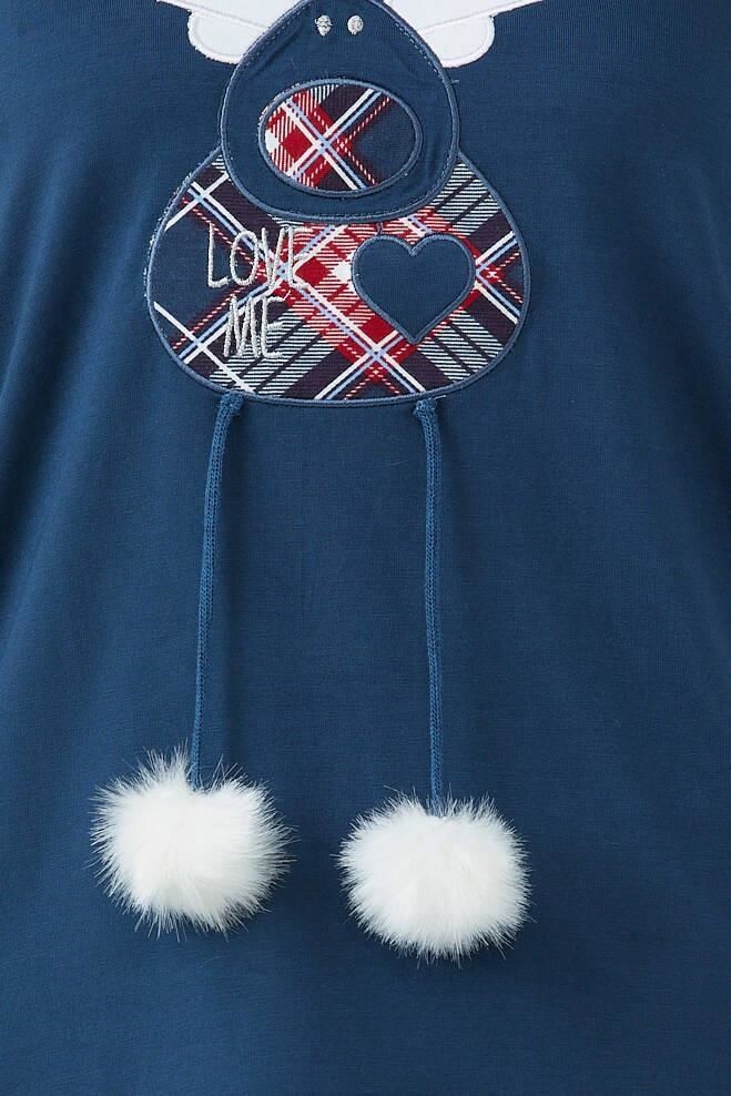 Sementa 74521 Uzun Kol Bayan Pijama Takımı