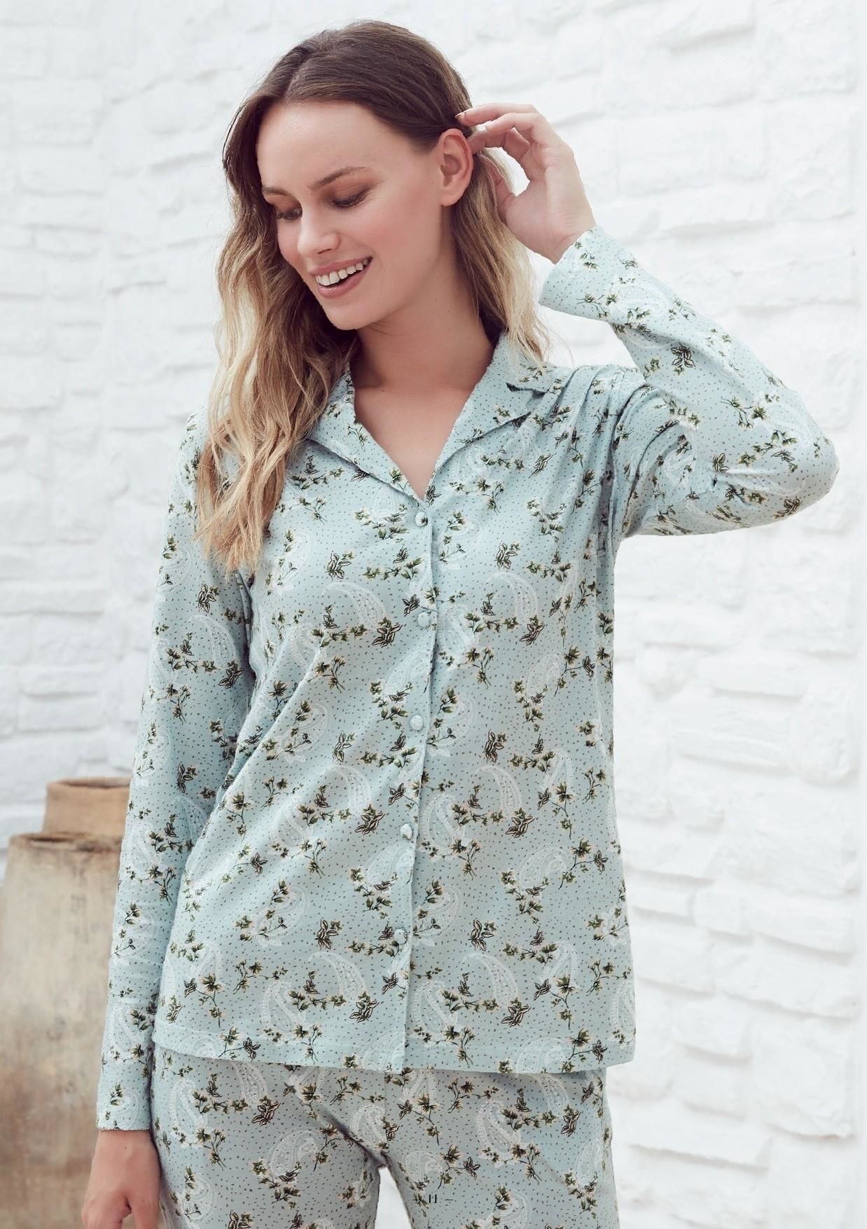 Eros 29500 Uzun Kol Bayan Pijama Takımı