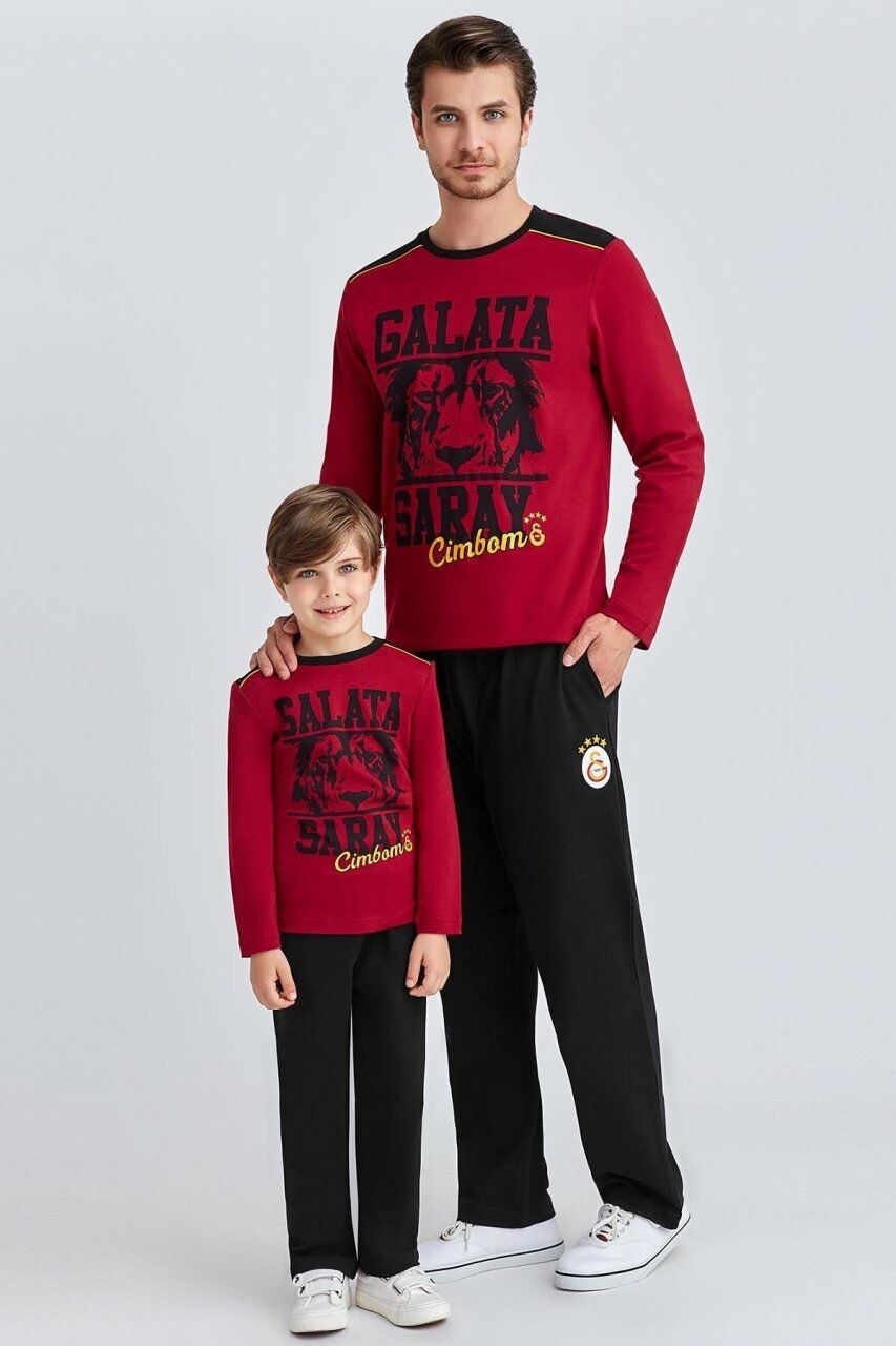 Galatasaray 9890 Uzun Kol Çocuk Pijama Takımı