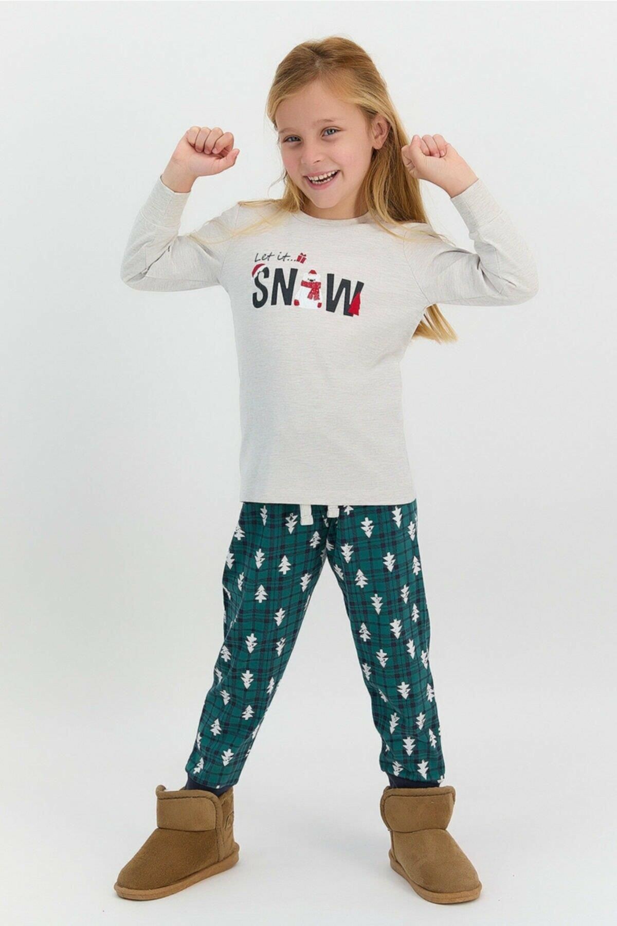 Rolypoly Rp2604-2-V2 Kız Çocuk Pijama Takım