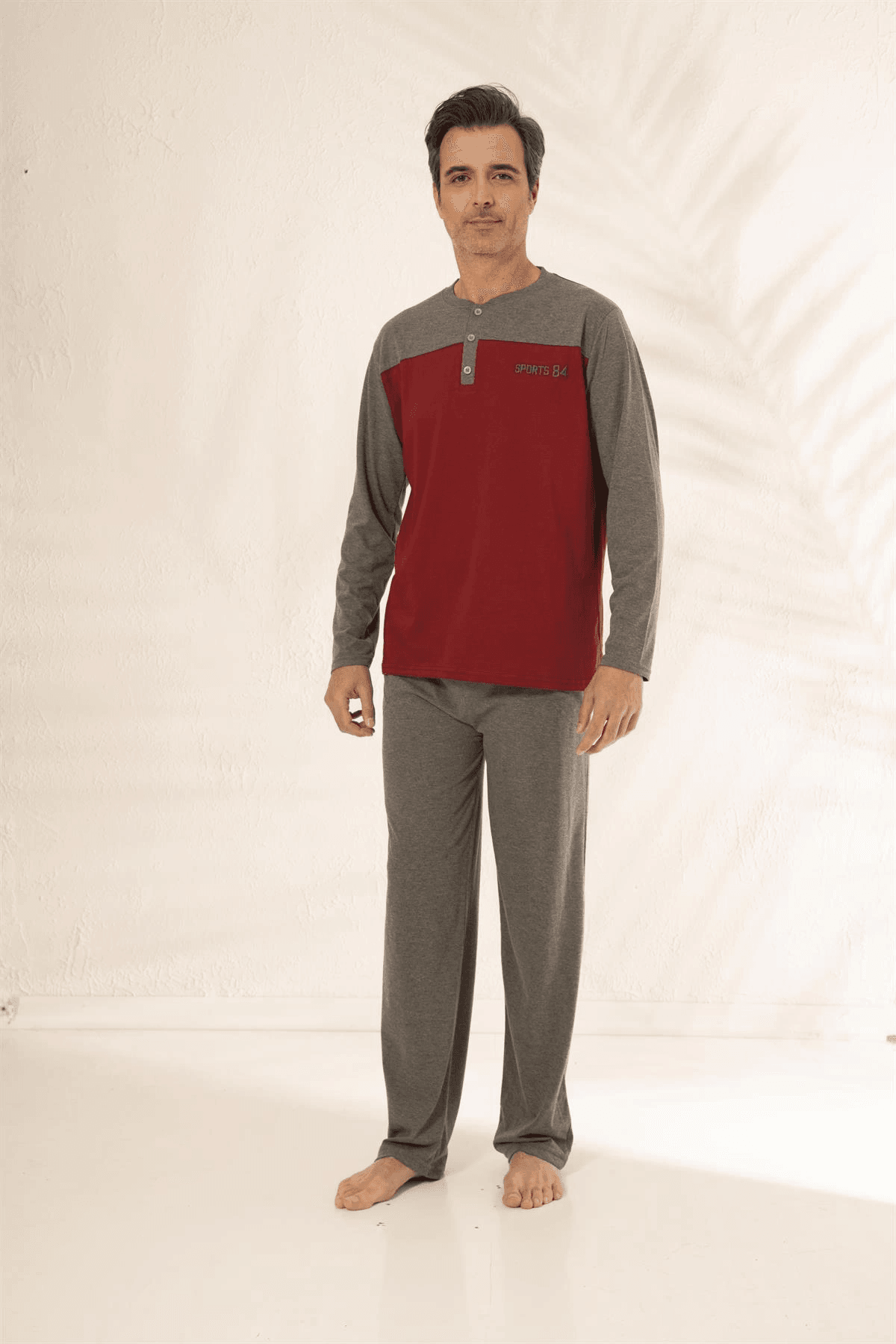 Estiva 23270 Erkek Uzun Kol Pijama Takımı