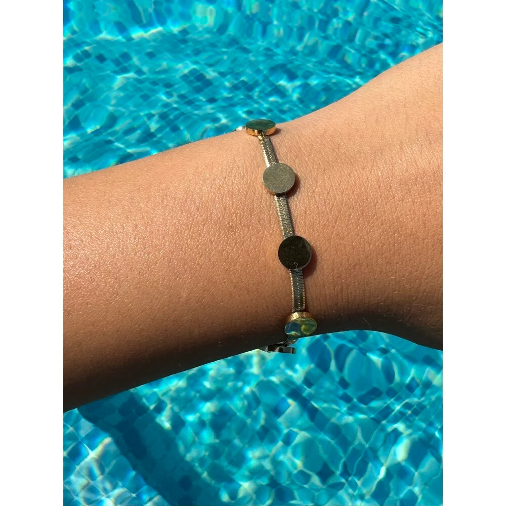 Çelik Plaka Bileklik