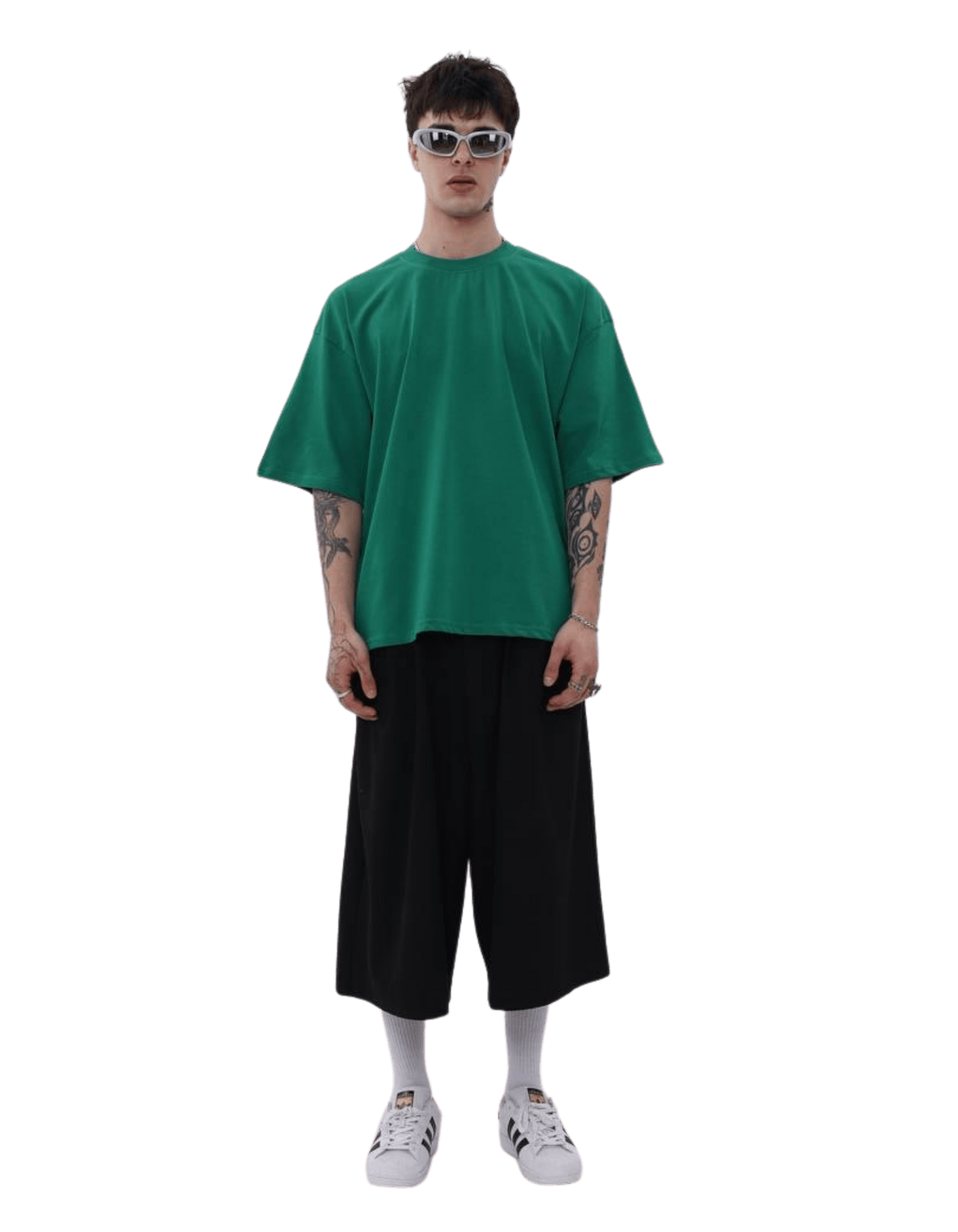 VOE OVERSIZE T'SHIRT - YEŞİL