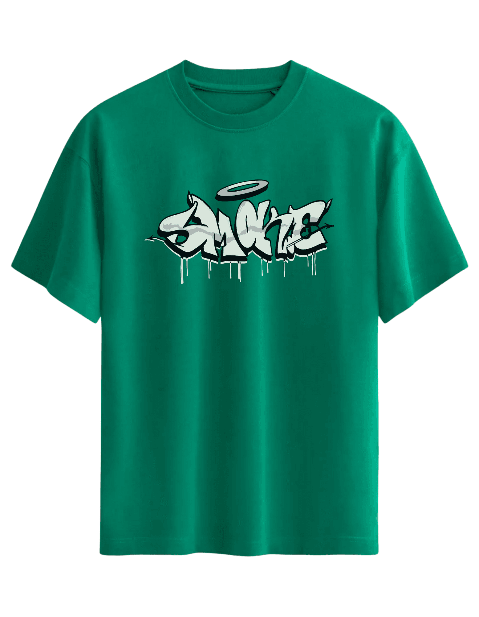 VOE SMOKE2 OCERSIZE T'SHIRT - YEŞİL