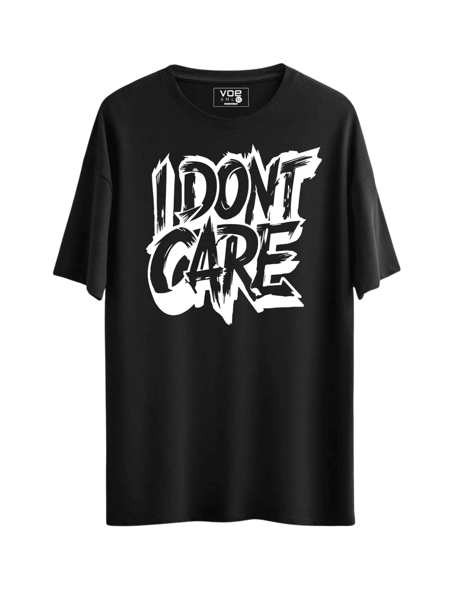 VOE CARE OVERSIZE T'SHIRT - SİYAH
