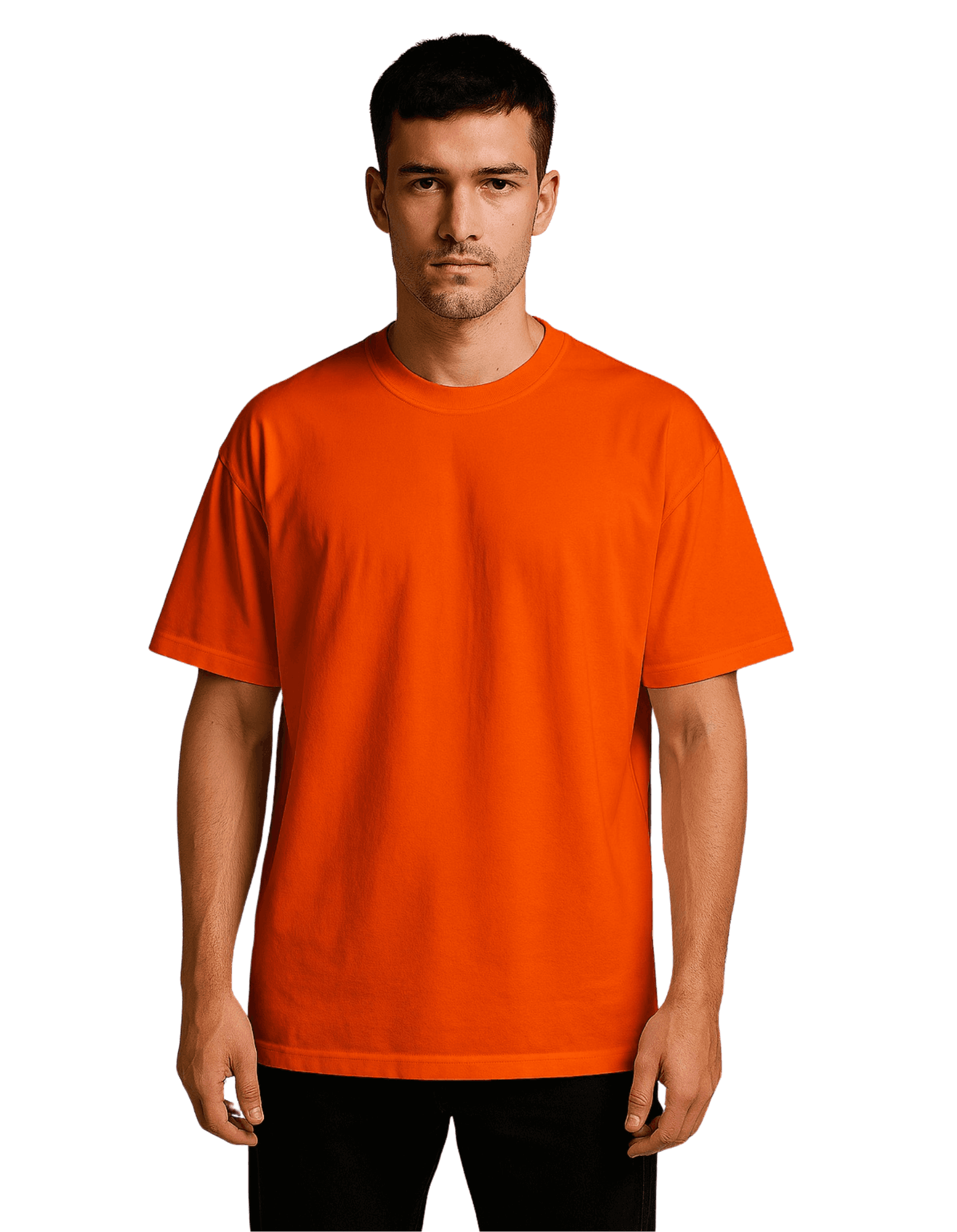 VOE BASIC T'SHIRT - TURUNCU