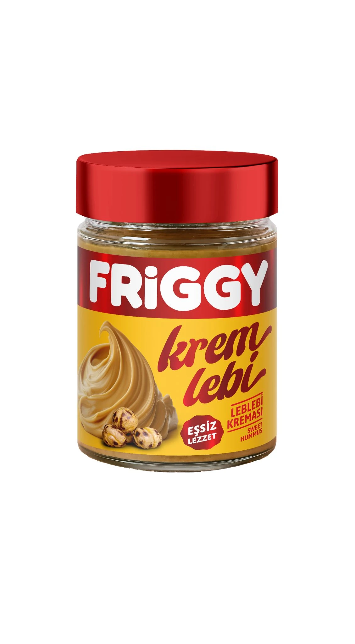 Friggy Kremlebi Kahvaltılık Sürülebilir Doğal Katkısız Yeni Ürün 320gr Orijinal Leblebi Kreması