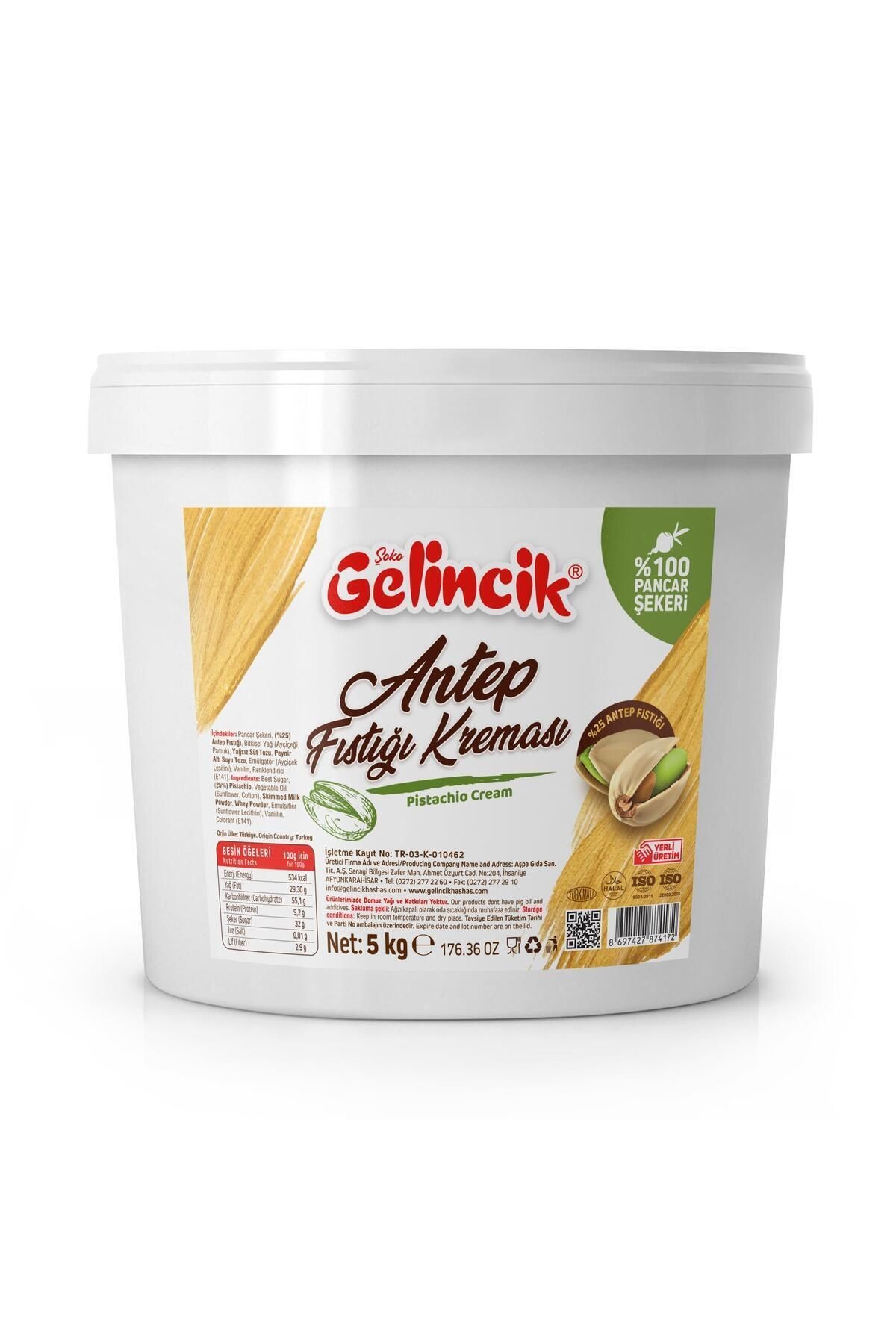 5 Kg Antep Fıstığı Kreması