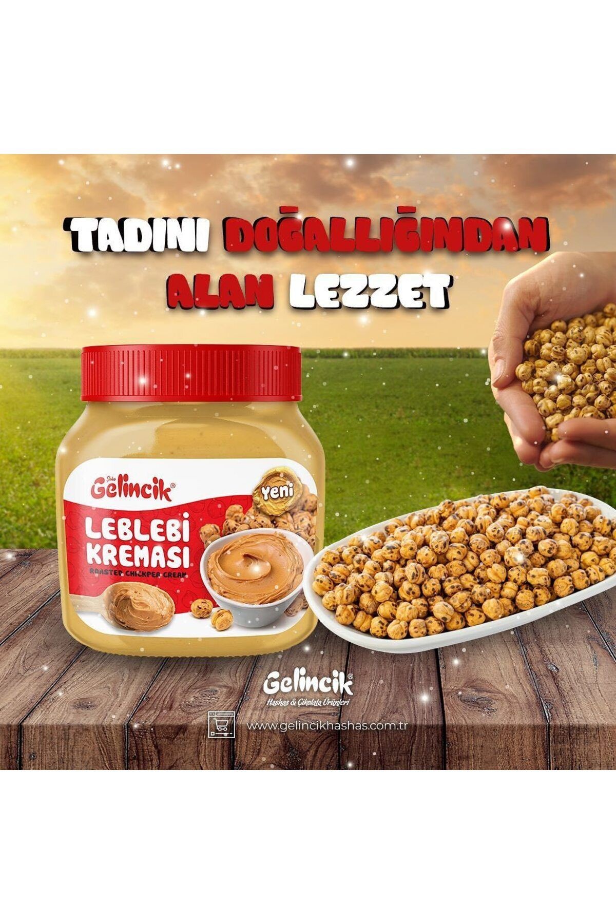 320gr Leblebi Kreması ve 320gr Haşhaş Kreması Kasım Sepeti