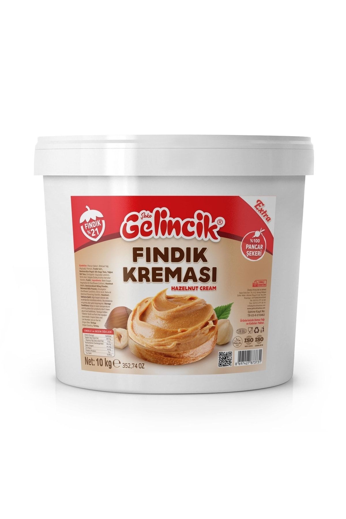 10 Kg Fındık Kreması Ekstra