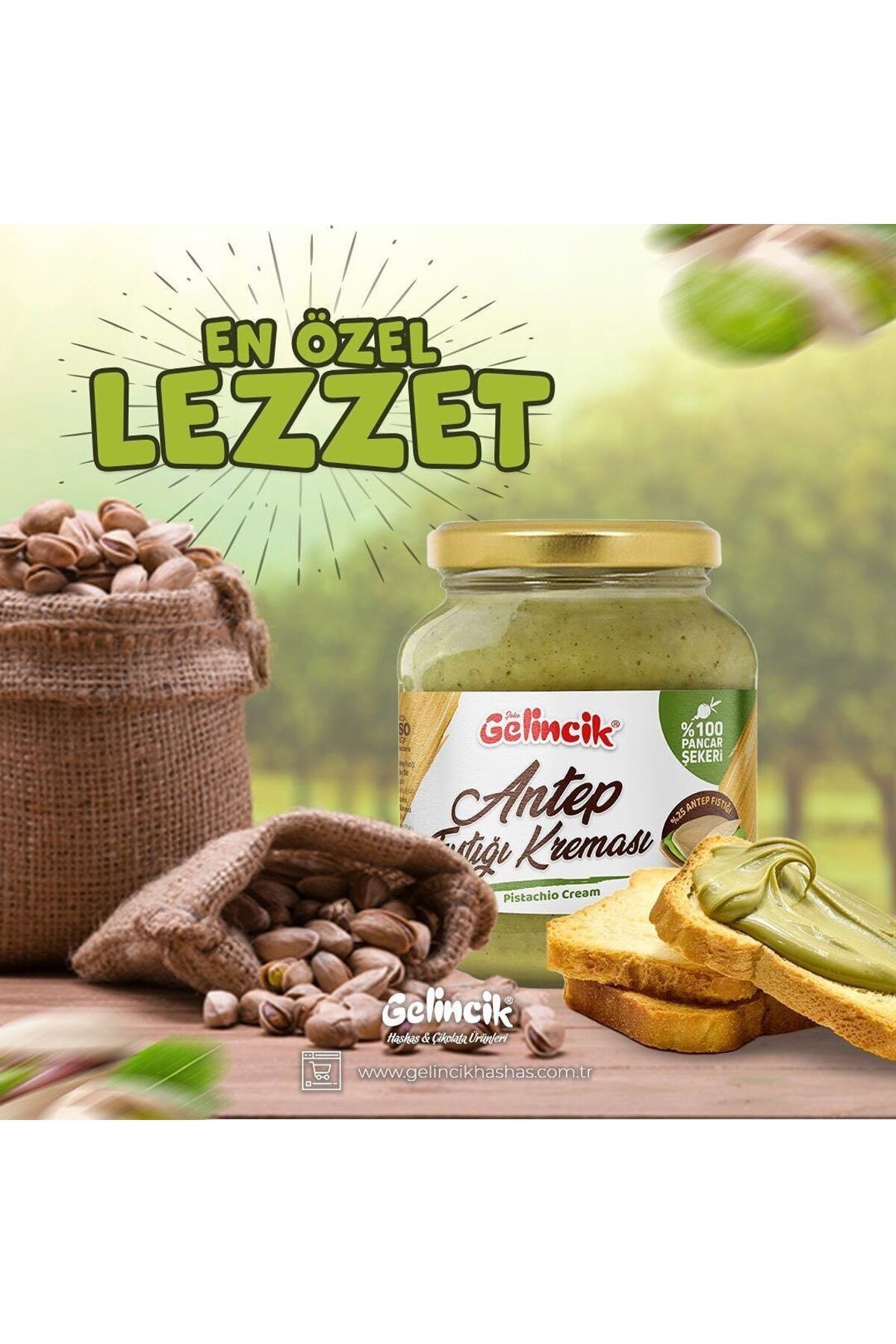 320gr Antep Fıstığı Kreması Ve 650gr Leblebi Kreması Ramazan Sepeti