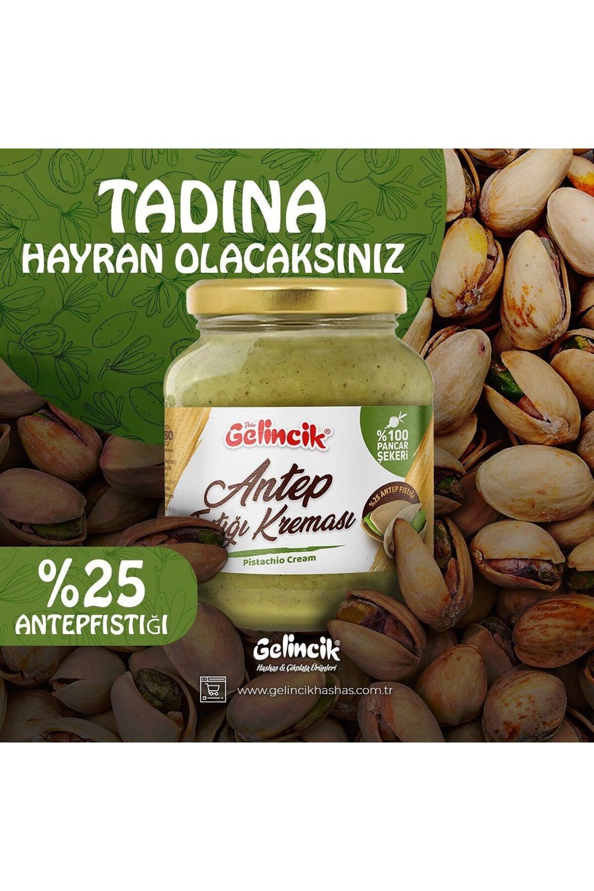 320gr Antep Fıstığı Kreması Ve 650gr Leblebi Kreması Ramazan Sepeti
