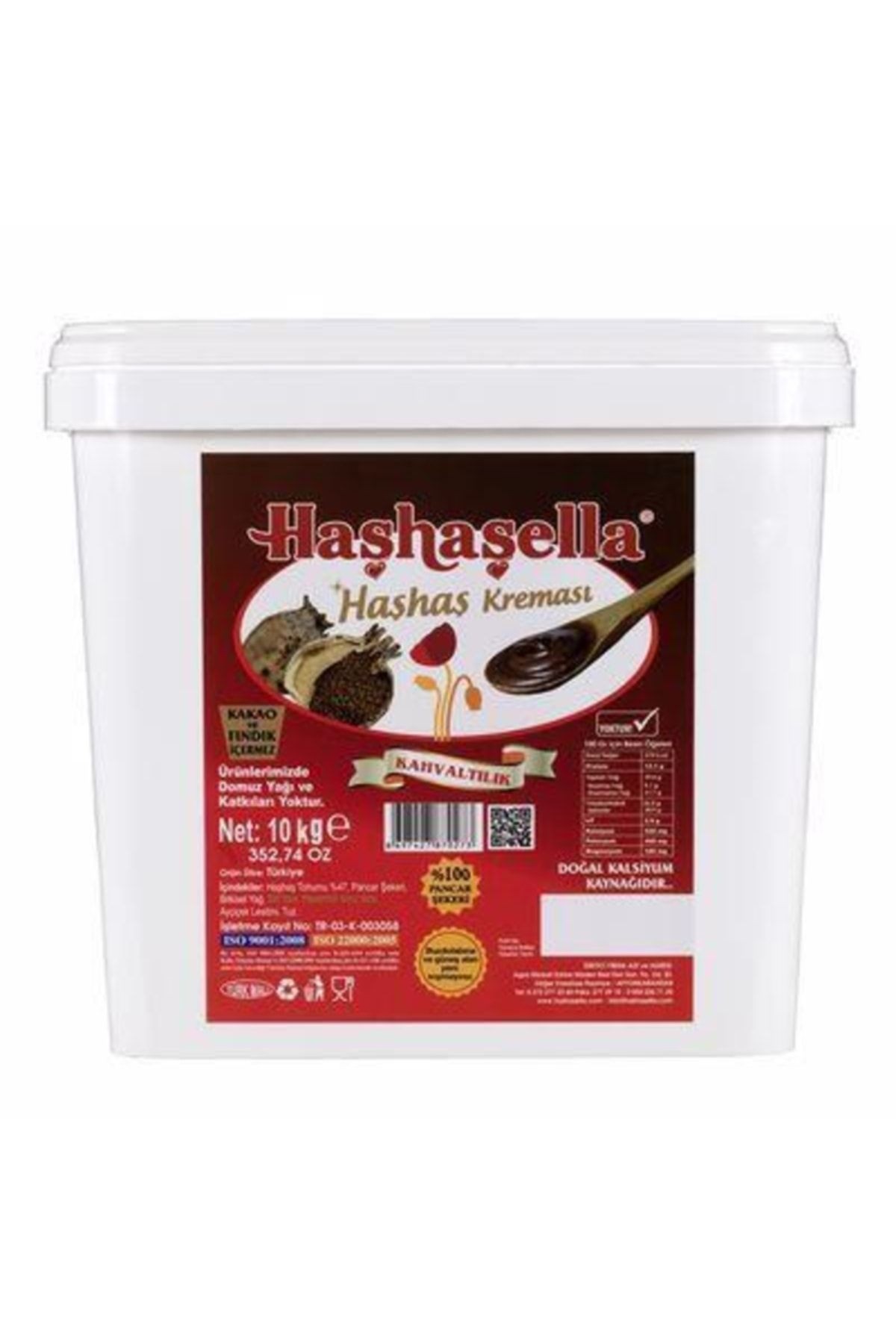 Kahvaltılık Sürülebilir Doğal Katkısız 10kg