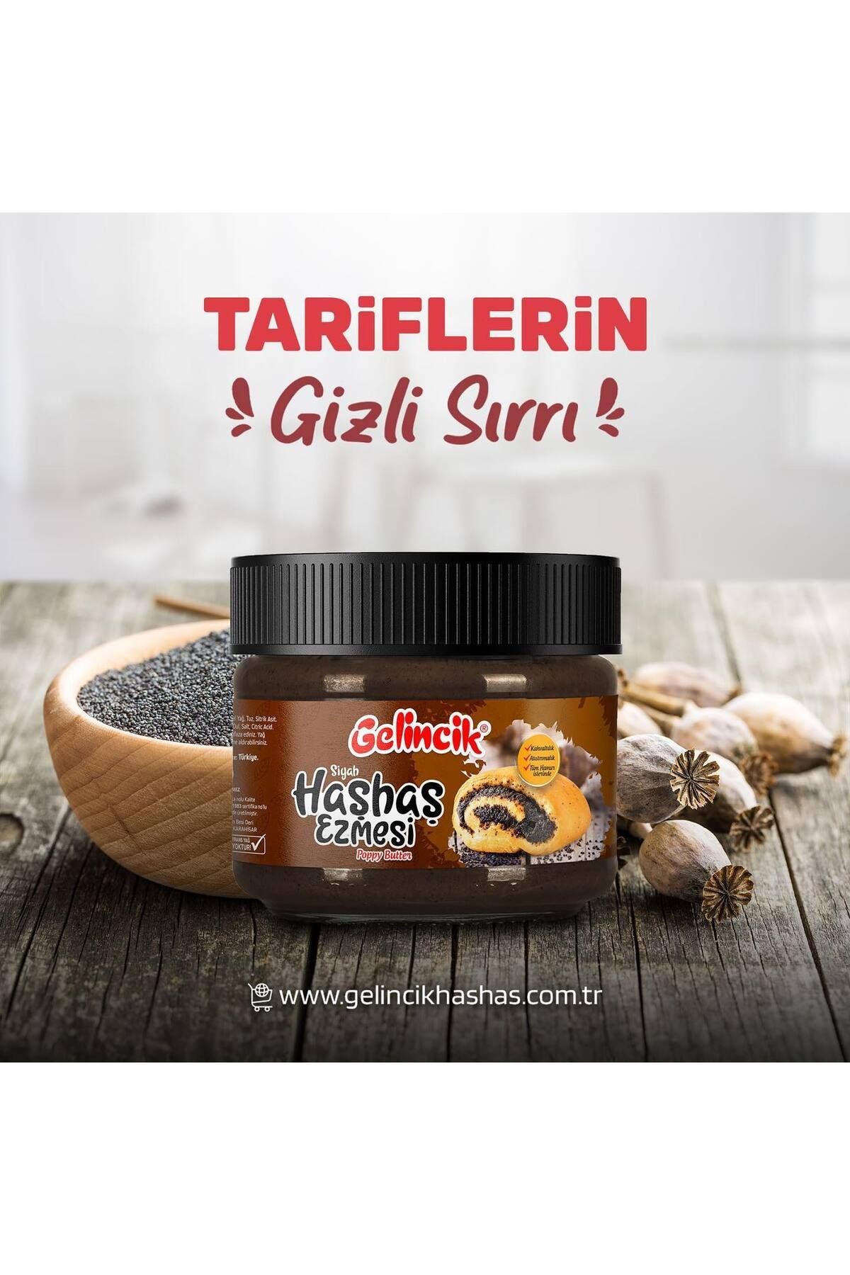Siyah Haşhaş Ezmesi 420 Gr Kase