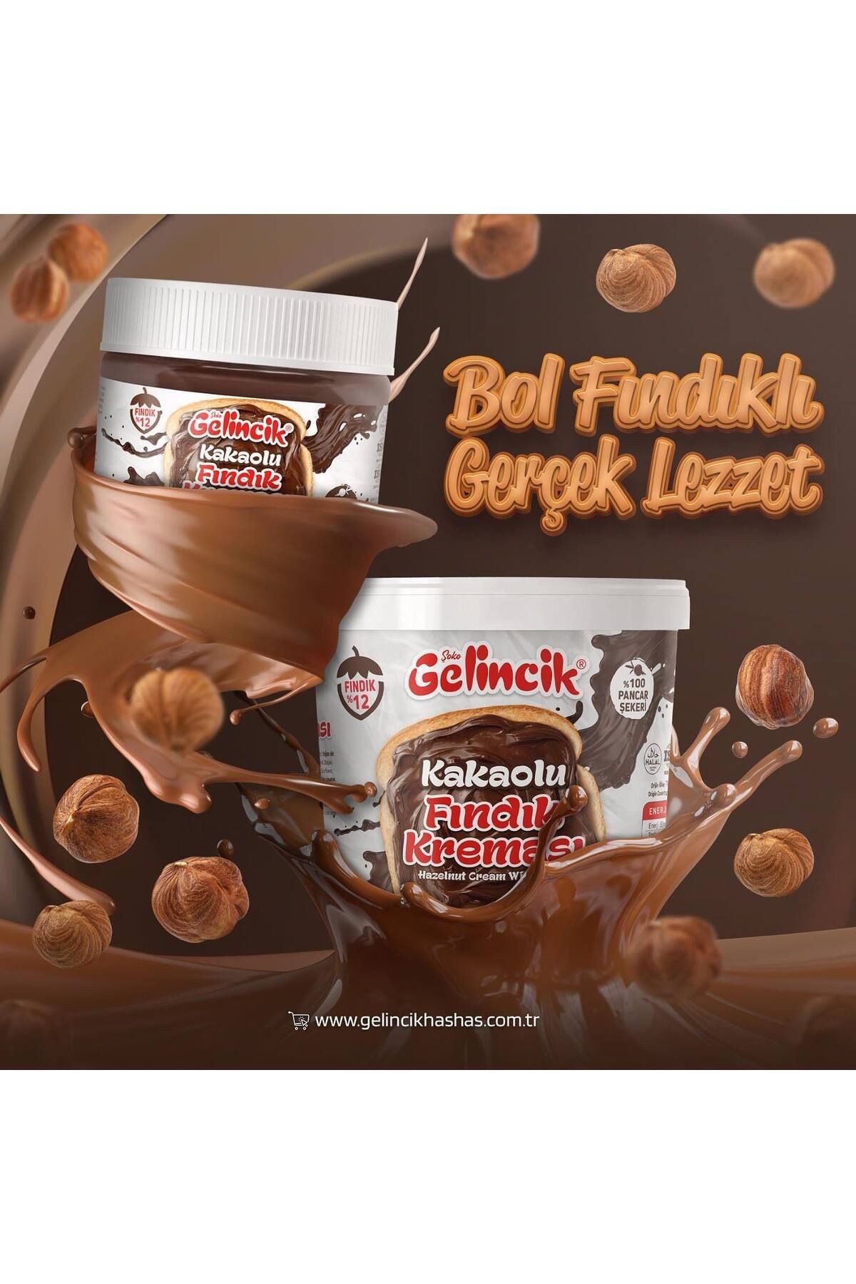 Kahvaltılık Sürülebilir Doğal Katkısız 320gr Kavanoz Özel Üretim Kakaolu Fındık Kreması