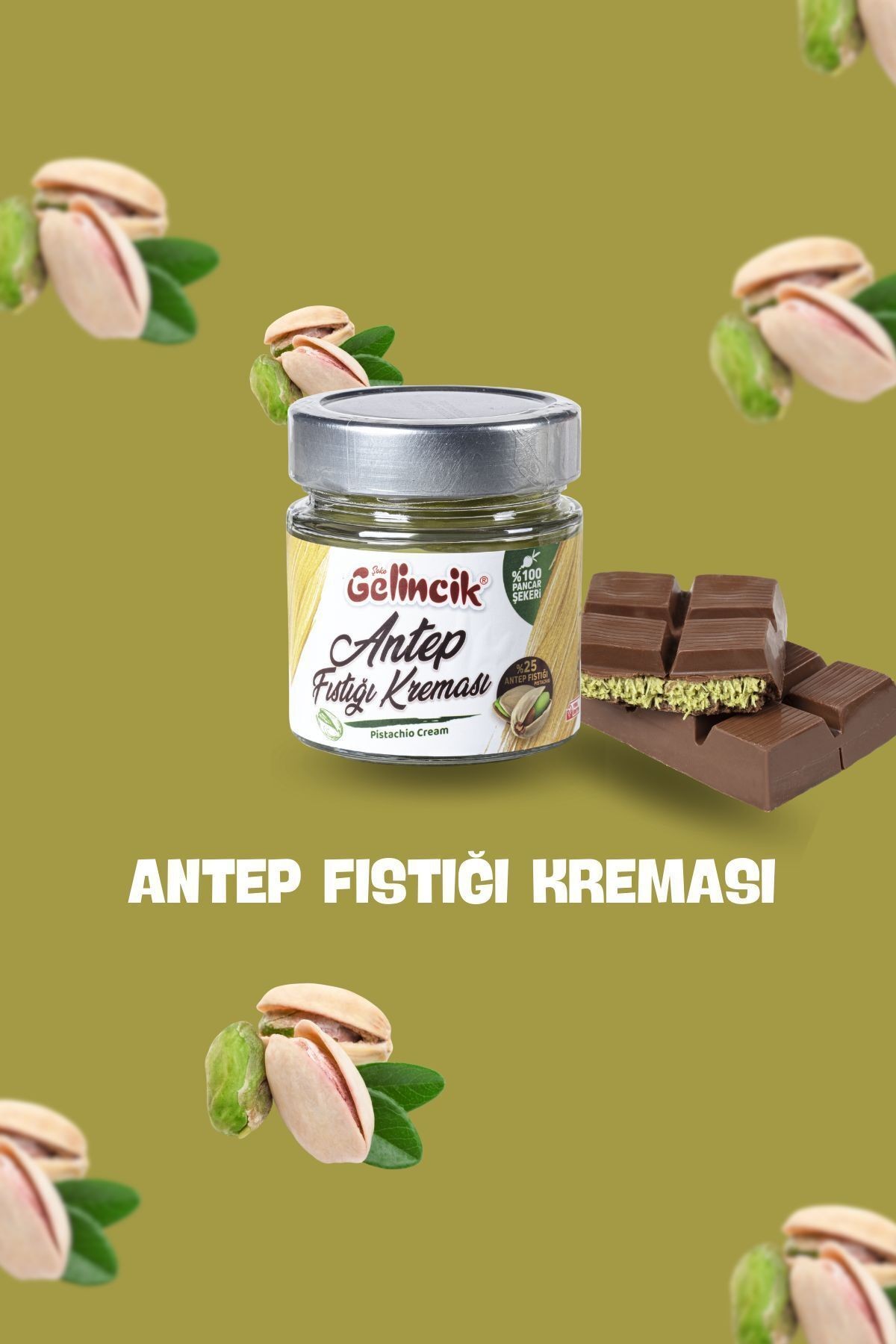 5 Kg Antep Fıstığı Kreması