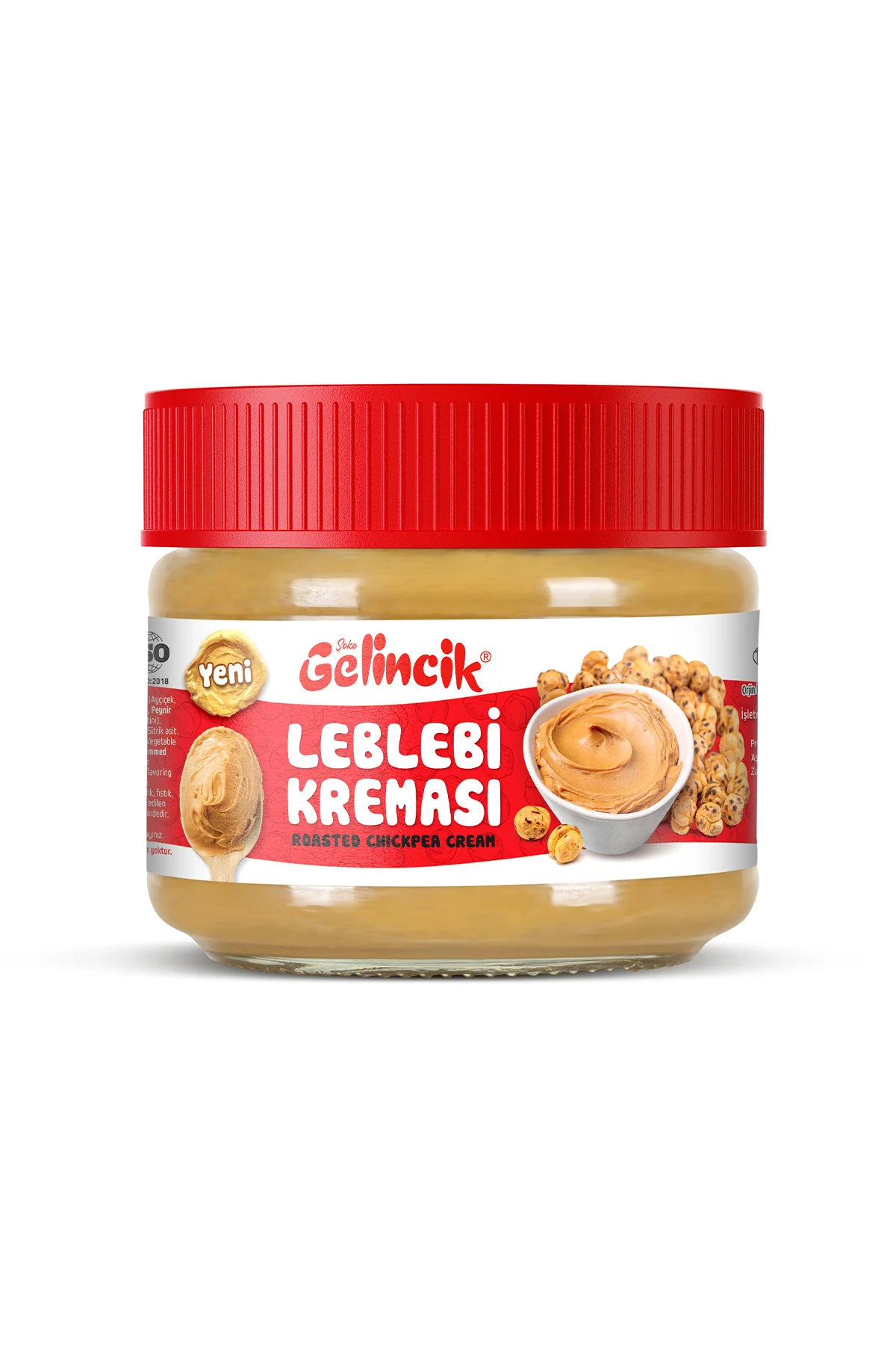 Kahvaltılık Sürülebilir Doğal Katkısız 320gr Özel Üretim Orijinal Leblebi Kreması