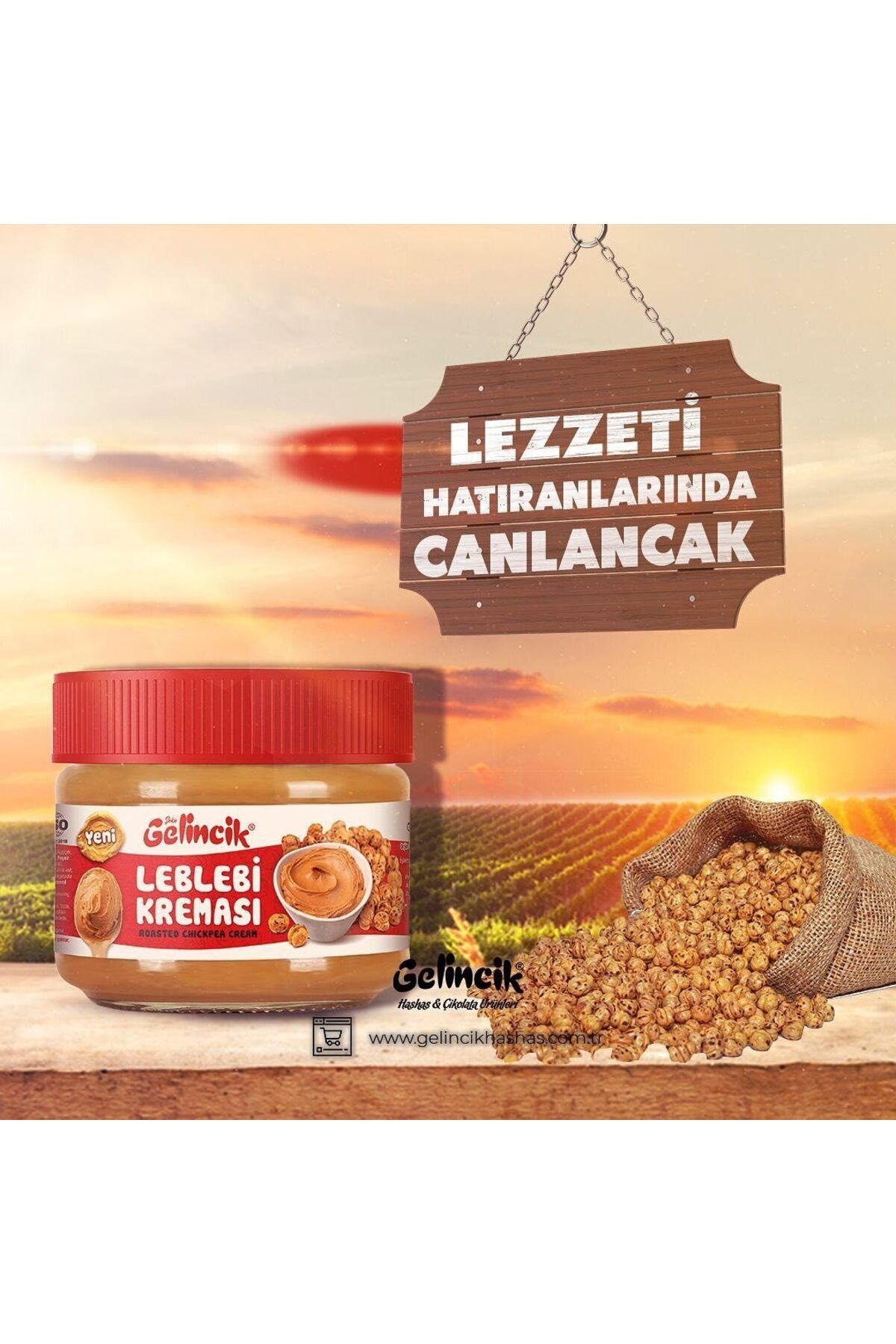 320gr Leblebi Kreması ve 320gr Haşhaş Kreması Kasım Sepeti