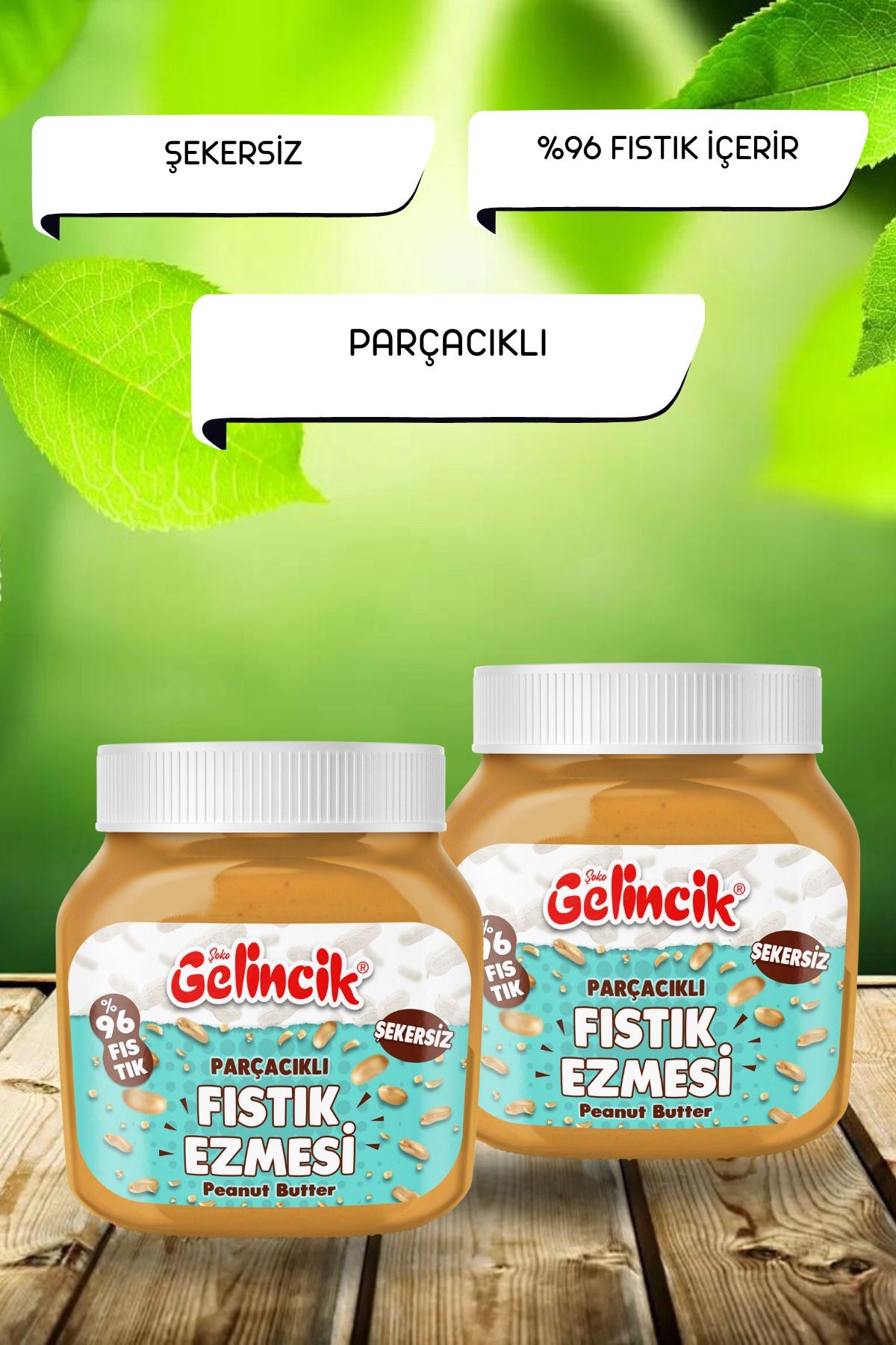 Kahvaltılık Sürülebilir Doğal Katkısız 650gr Özel Üretim Şekersiz Fıstık Ezmesi