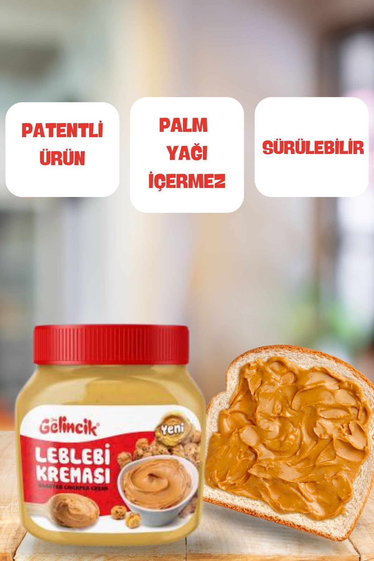 GELİNCİK 320GR LEBLEBİ KREMASI NOSTALJİ ÜRÜN