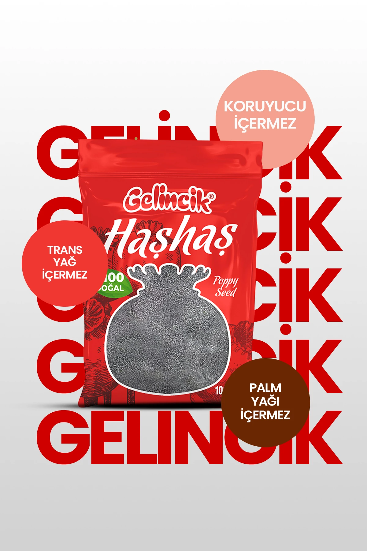 Doğal Katkısız Mavi Haşhaş Tohumu 250 gr