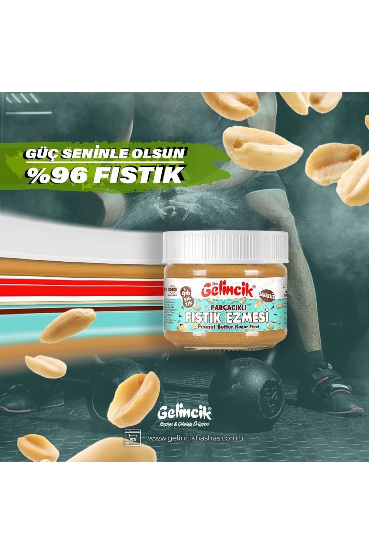 320gr Leblebi Kreması 320gr Haşhaş Kreması ve 300gr Parçacıklı Fıstık Ezmesi
