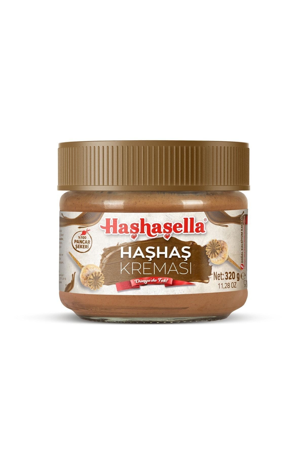 Gelincik Kahvaltılık Sürülebilir Doğal Katkısız 320gr Özel Üretim Haşhaş Kreması