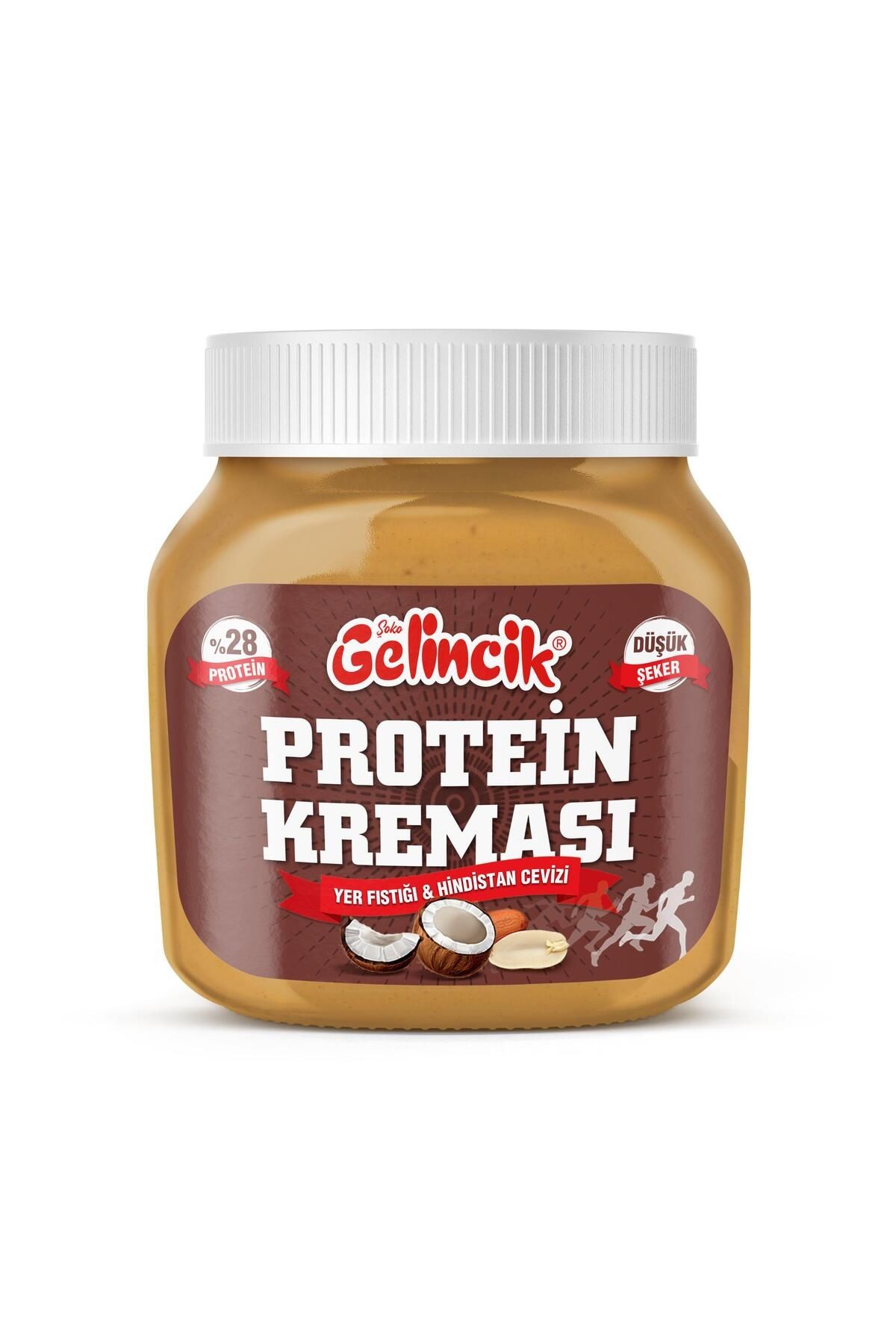 Kahvaltılık Sürülebilir Doğal Katkısız 650gr Özel Üretim Protein Kreması