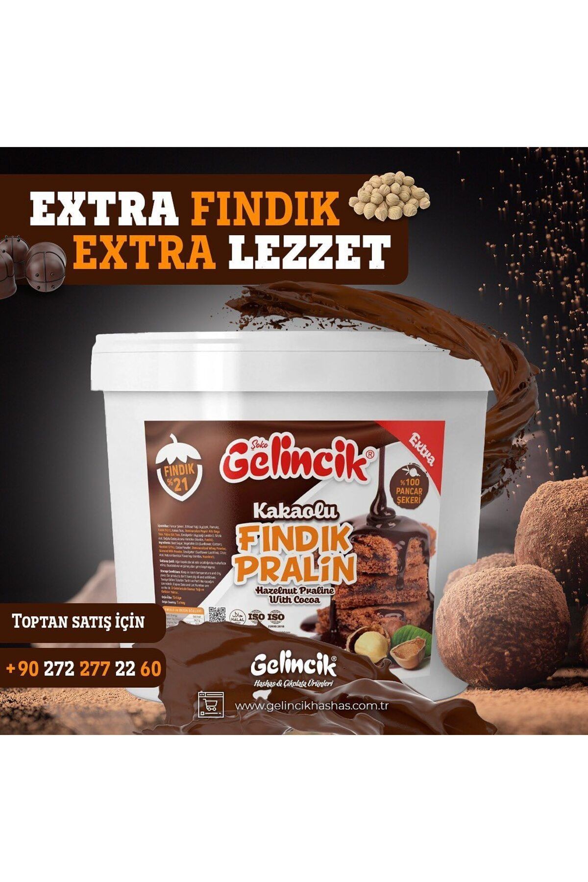 Kahvaltılık Sürülebilir Doğal Katkısız 320gr Kavanoz Özel Üretim Kakaolu Fındık Kreması