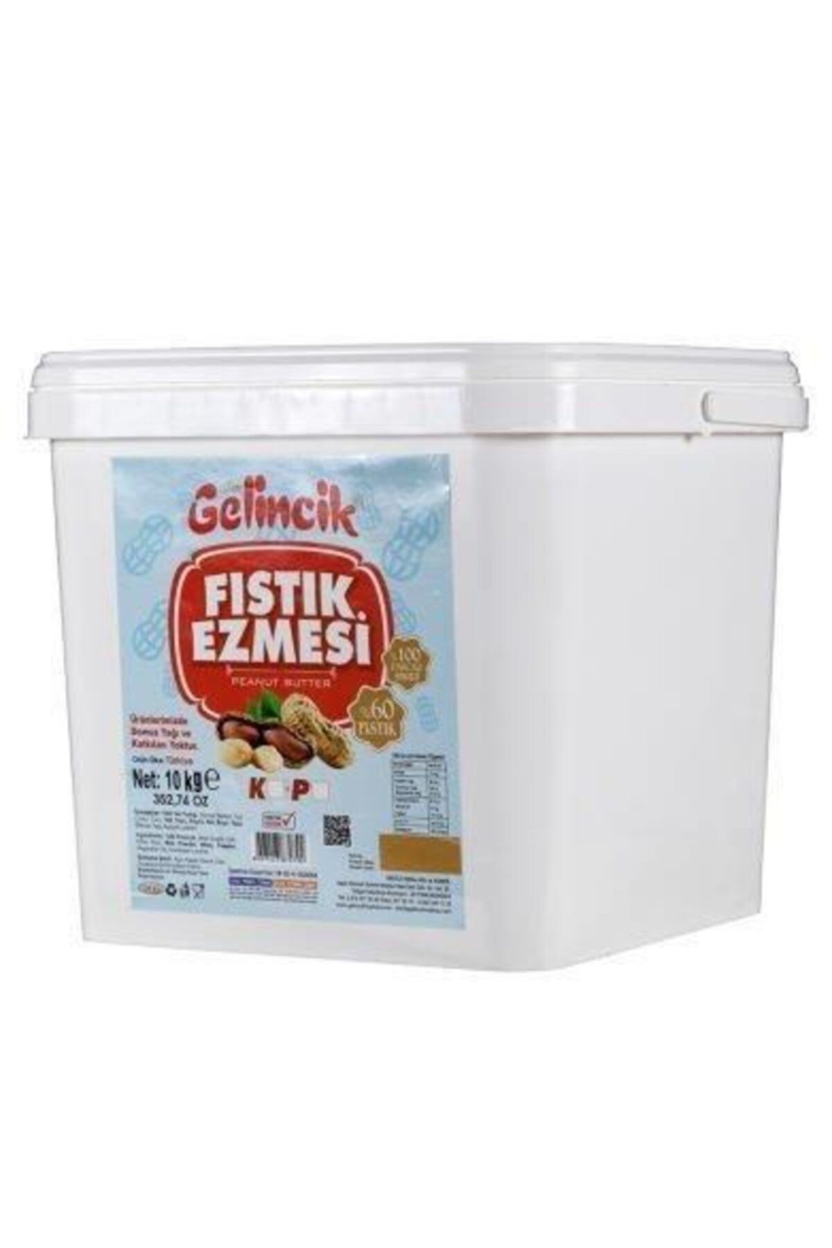 10 kg Fıstık Ezmesi Parçacıklı