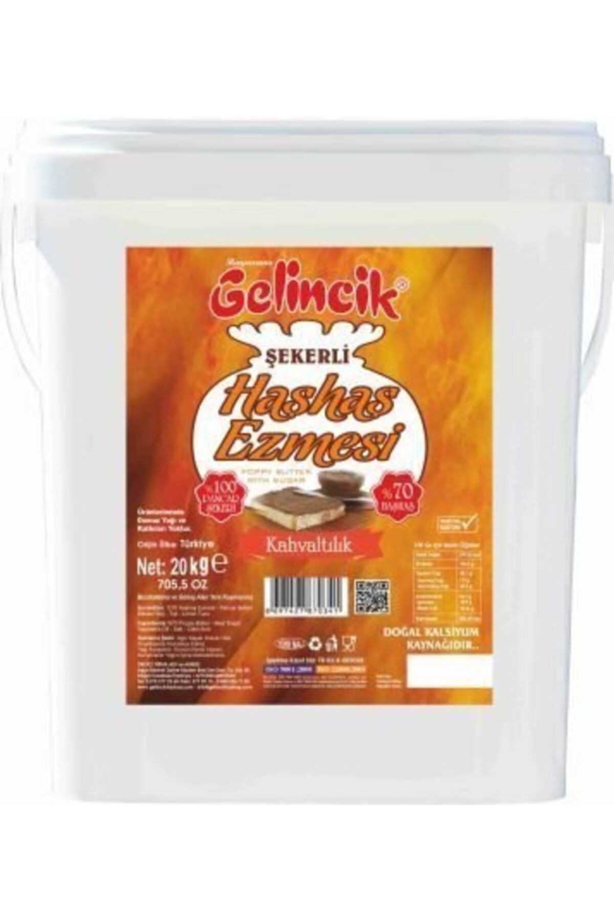 Şekerli Haşhaş Ezmesi 20 Kg