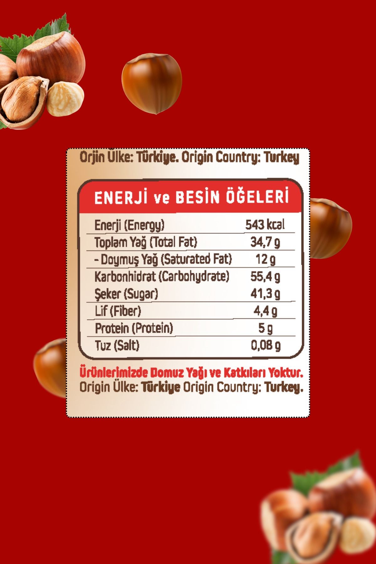 650 Gr Fındık Kreması
