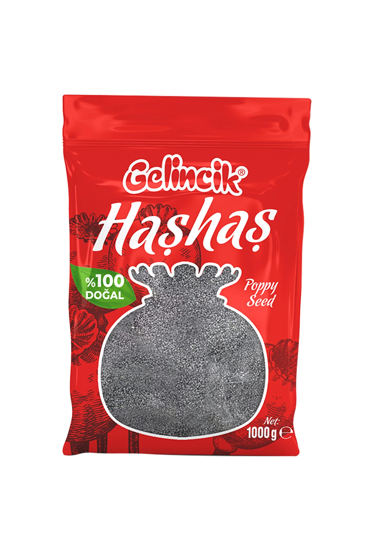 Doğal Katkısız Mavi Haşhaş Tohumu 250 gr