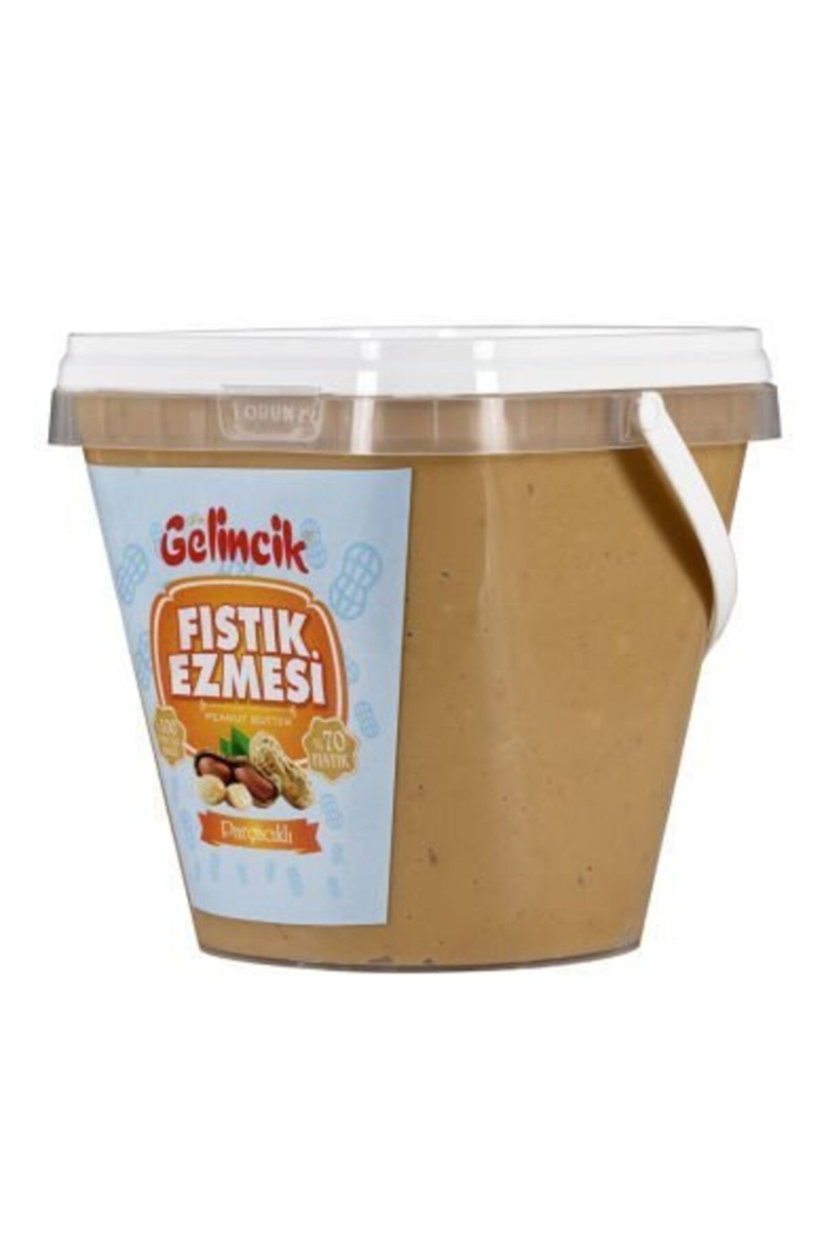 Parçacıklı Fıstık Ezmesi 900 Gr Kase