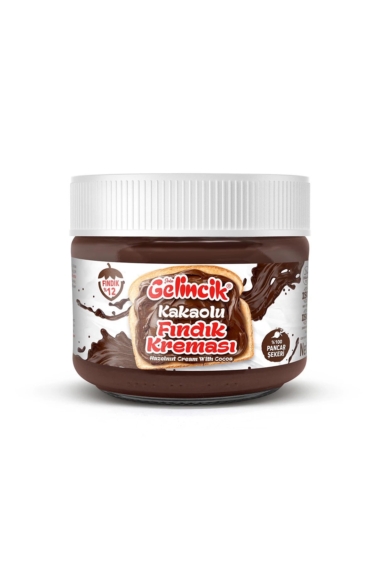 Kahvaltılık Sürülebilir Doğal Katkısız 320gr Kavanoz Özel Üretim Kakaolu Fındık Kreması