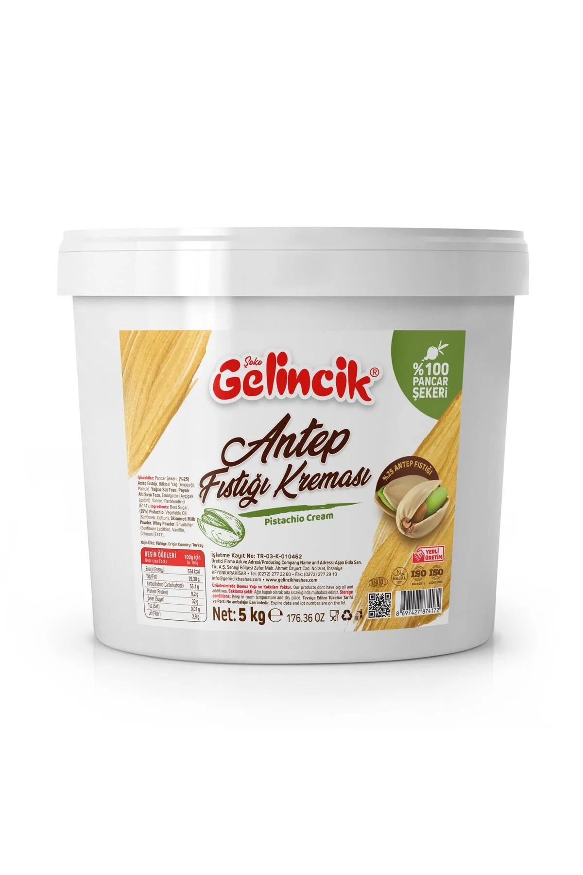 Kasıma Özel 5 Kg Antep Fıstığı Kreması Alana 320G Antep Fıstığı Kreması Hediye Dubai Çikolatası Özel