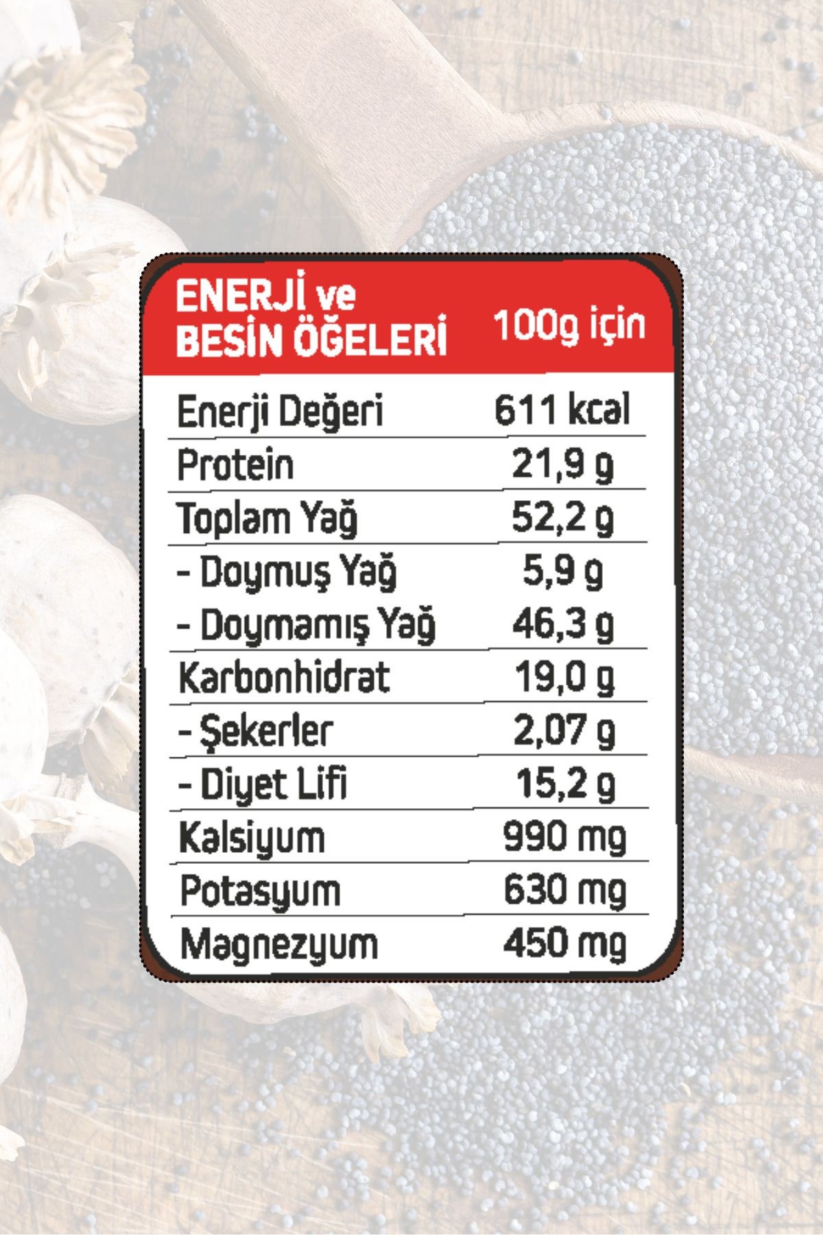 320 gr Siyah Haşhaş Ezmesi