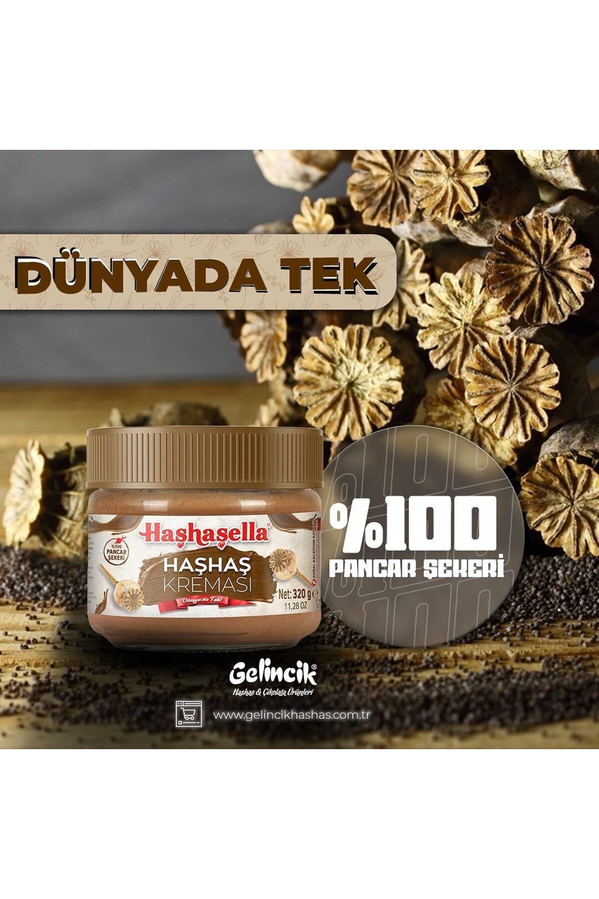 320gr Leblebi Kreması ve 320gr Haşhaş Kreması Kasım Sepeti