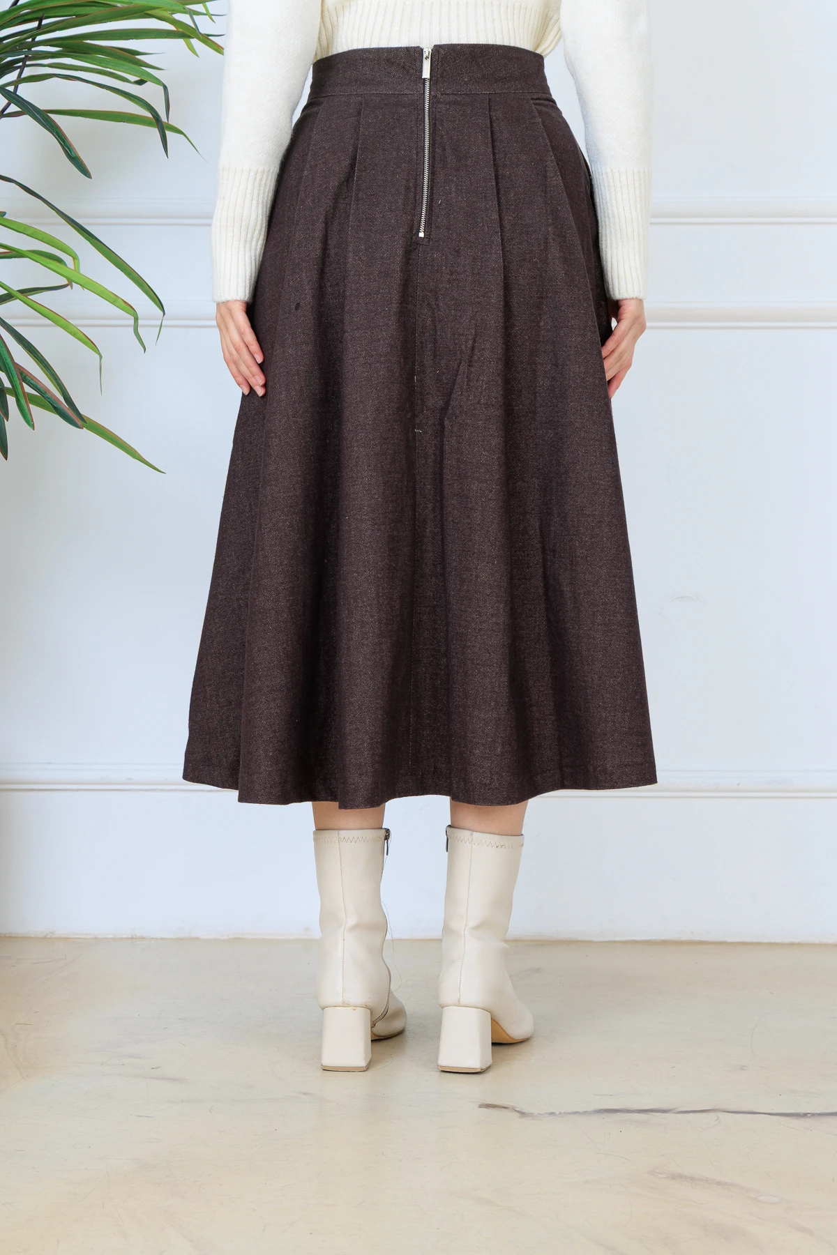  CPSL5152 PİLELİ KAŞMİR ETEK