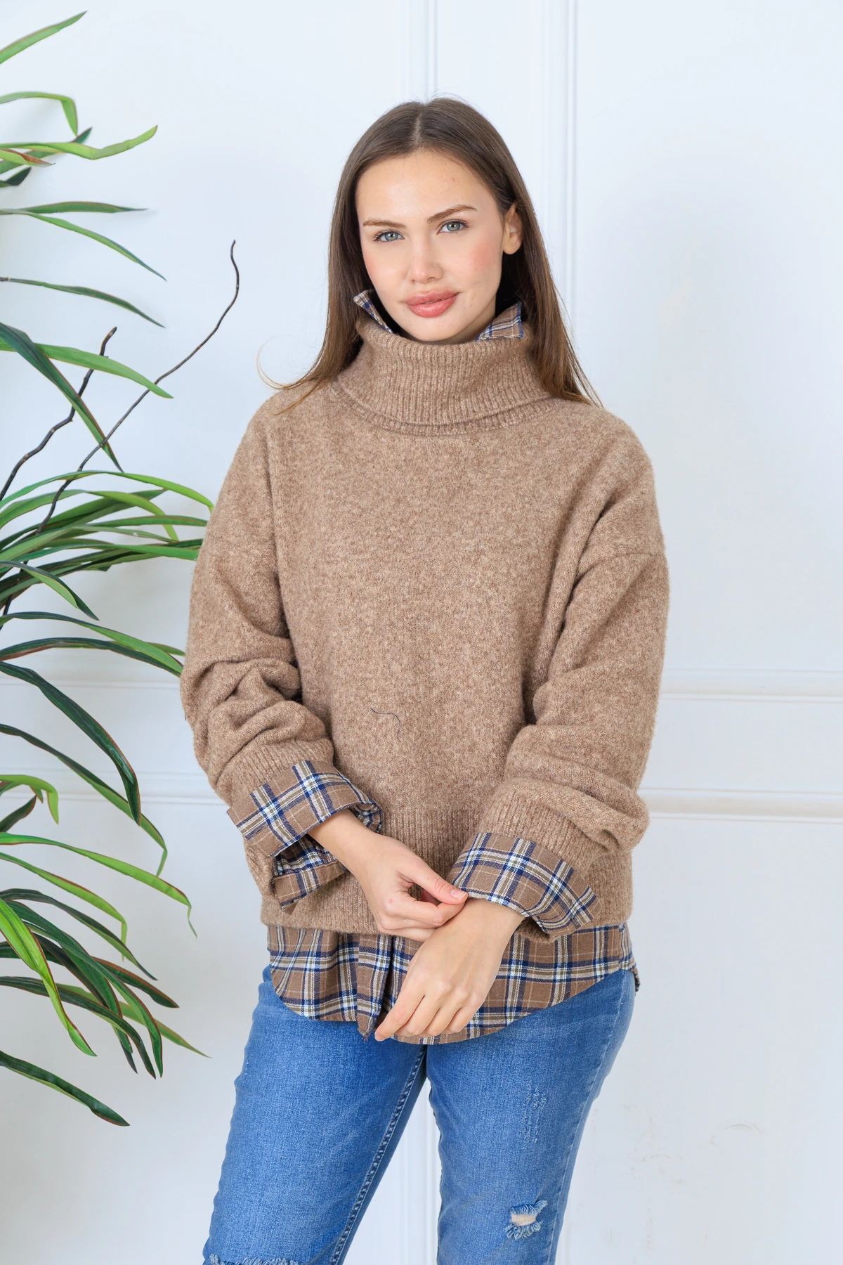 CPSL0111 BOĞAZLI YUMOŞ KAZAK