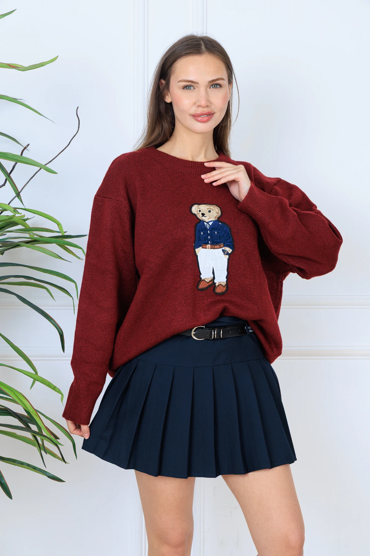 CPSL4568 RALPH L. DETAY TRİKO KAZAK