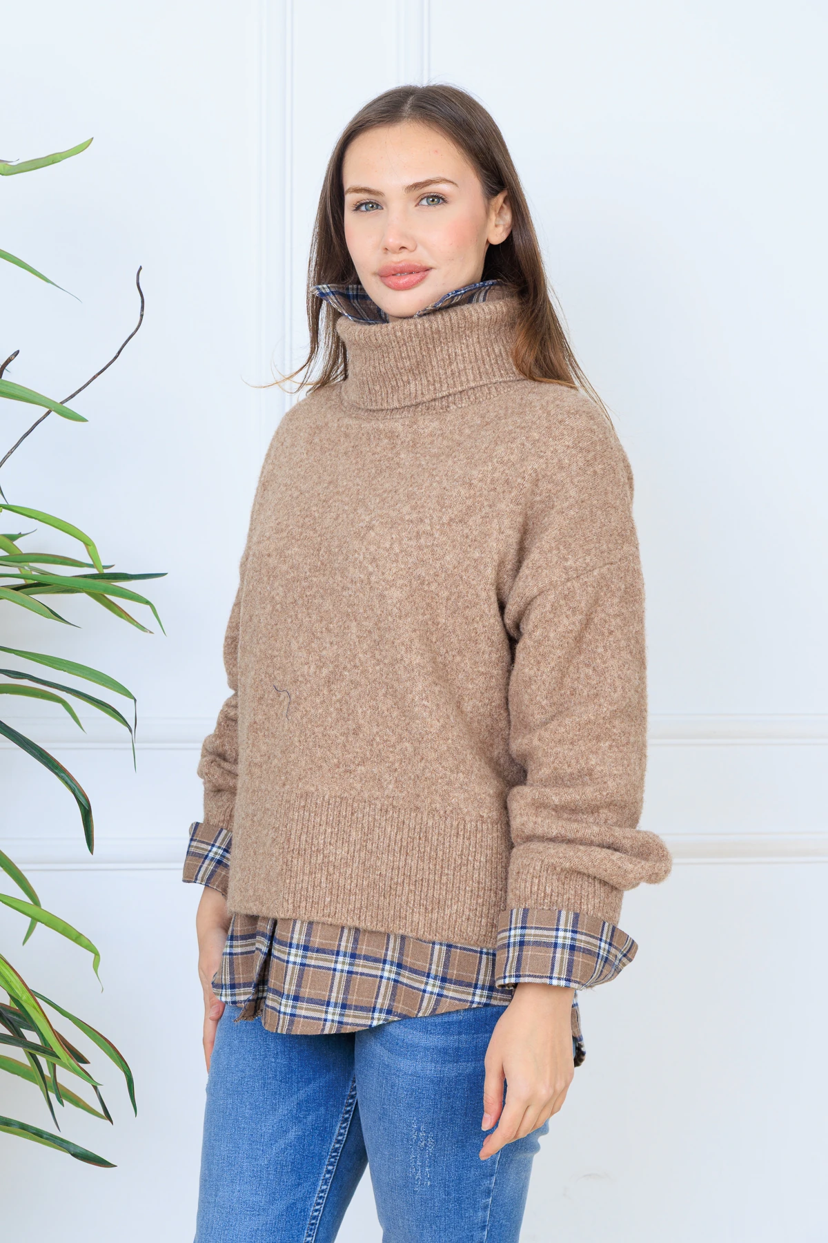 CPSL0111 BOĞAZLI YUMOŞ KAZAK