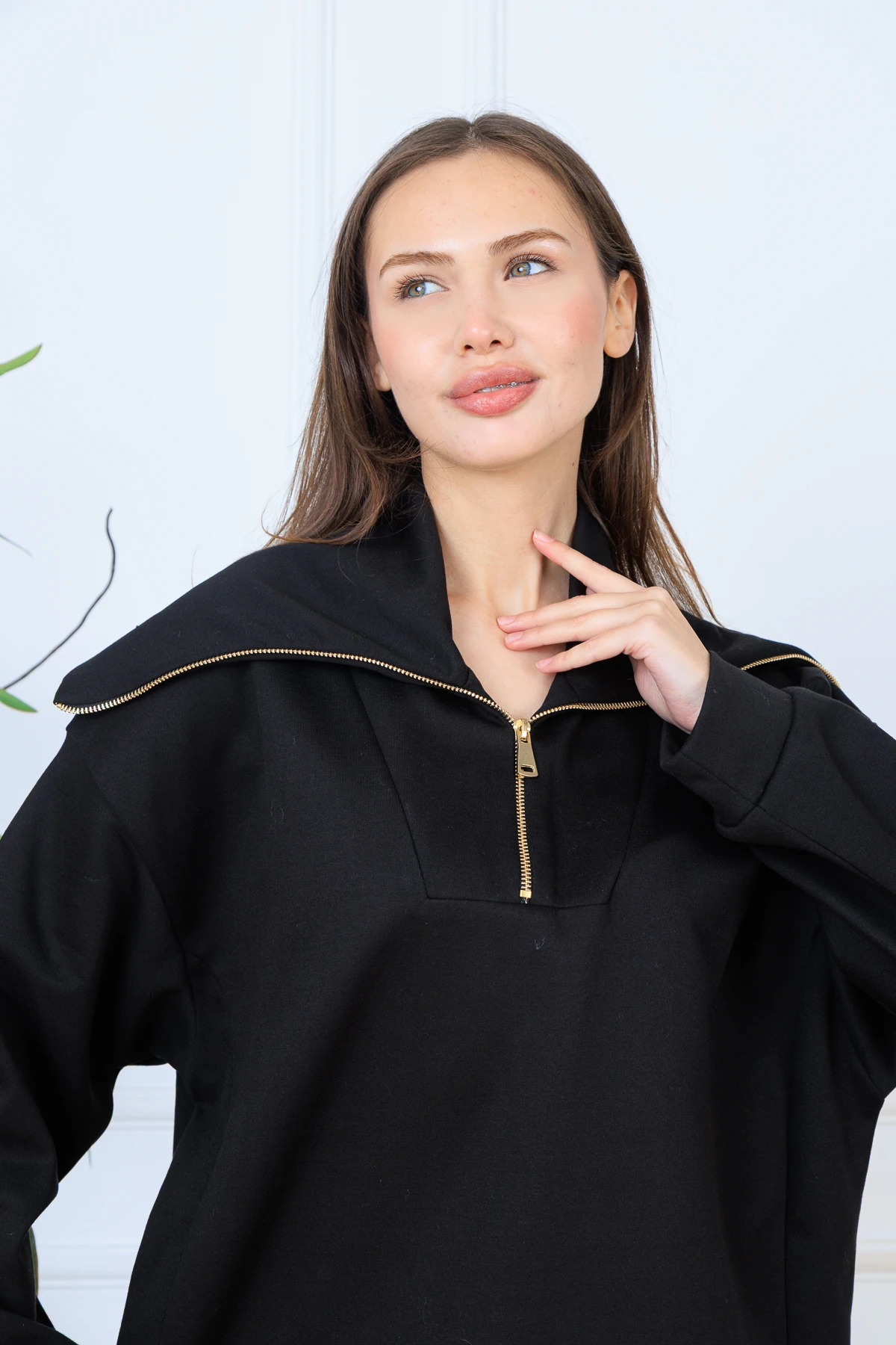 CPSL0620 Fermuarlı Oversize İkili Takım