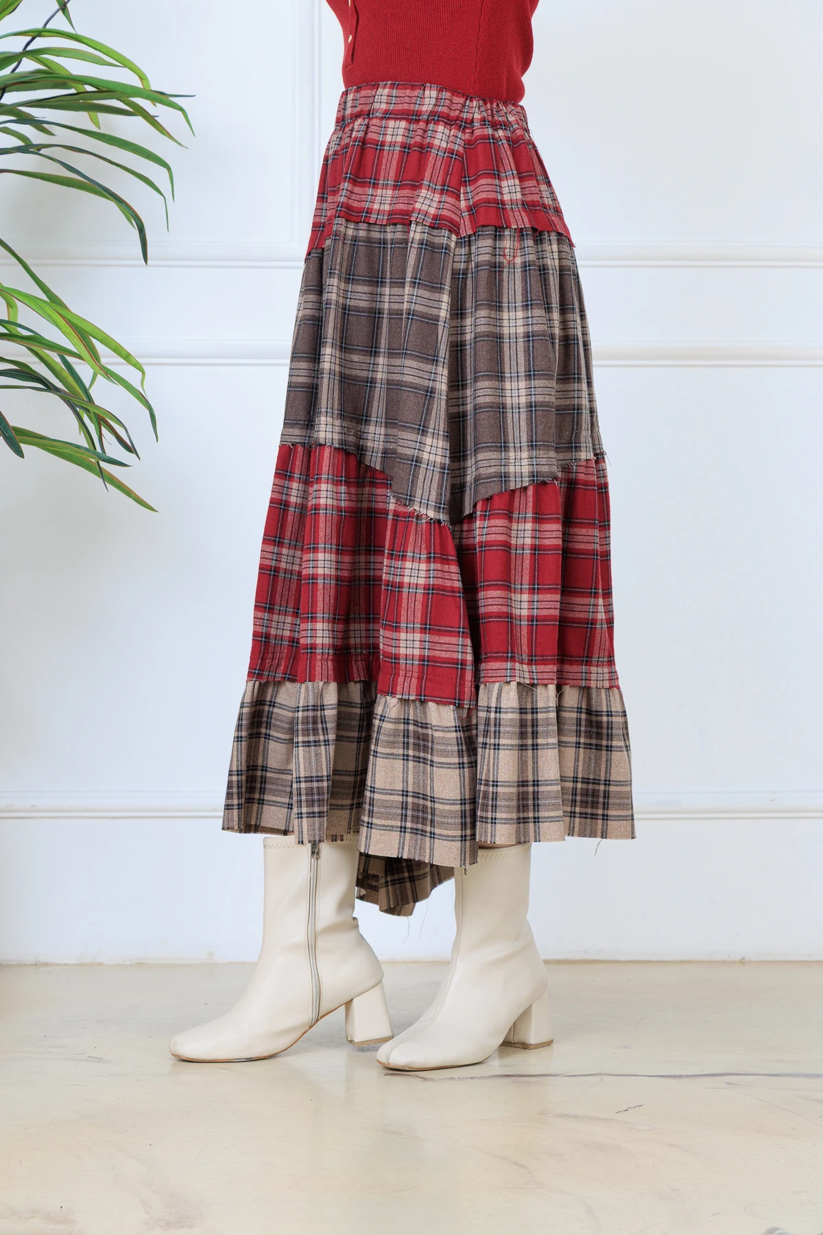 CPSL17141 ASİMETRİK PÜSKÜLLÜ EKOSE ETEK