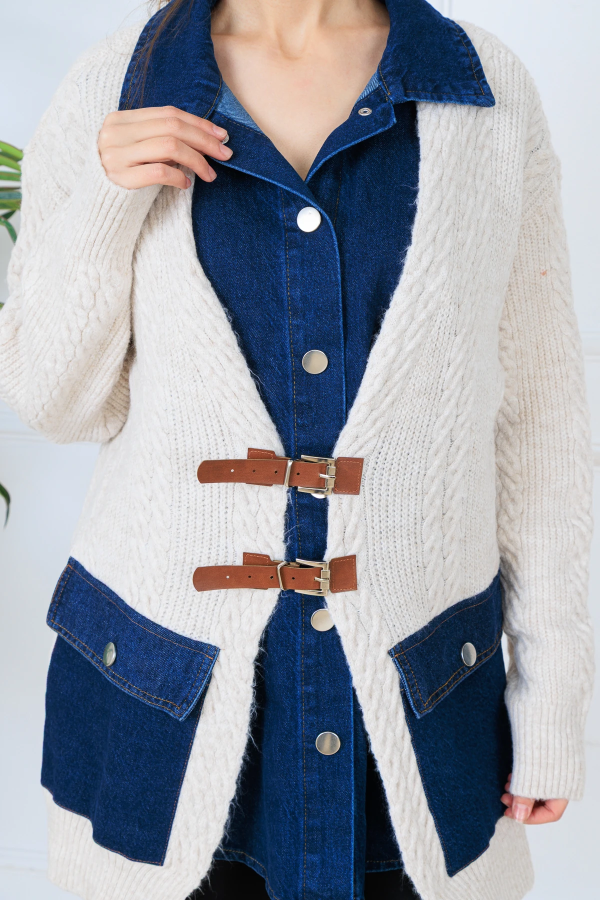 KOT GÖMLEK DETAY TOKALI HIRKA (STD)