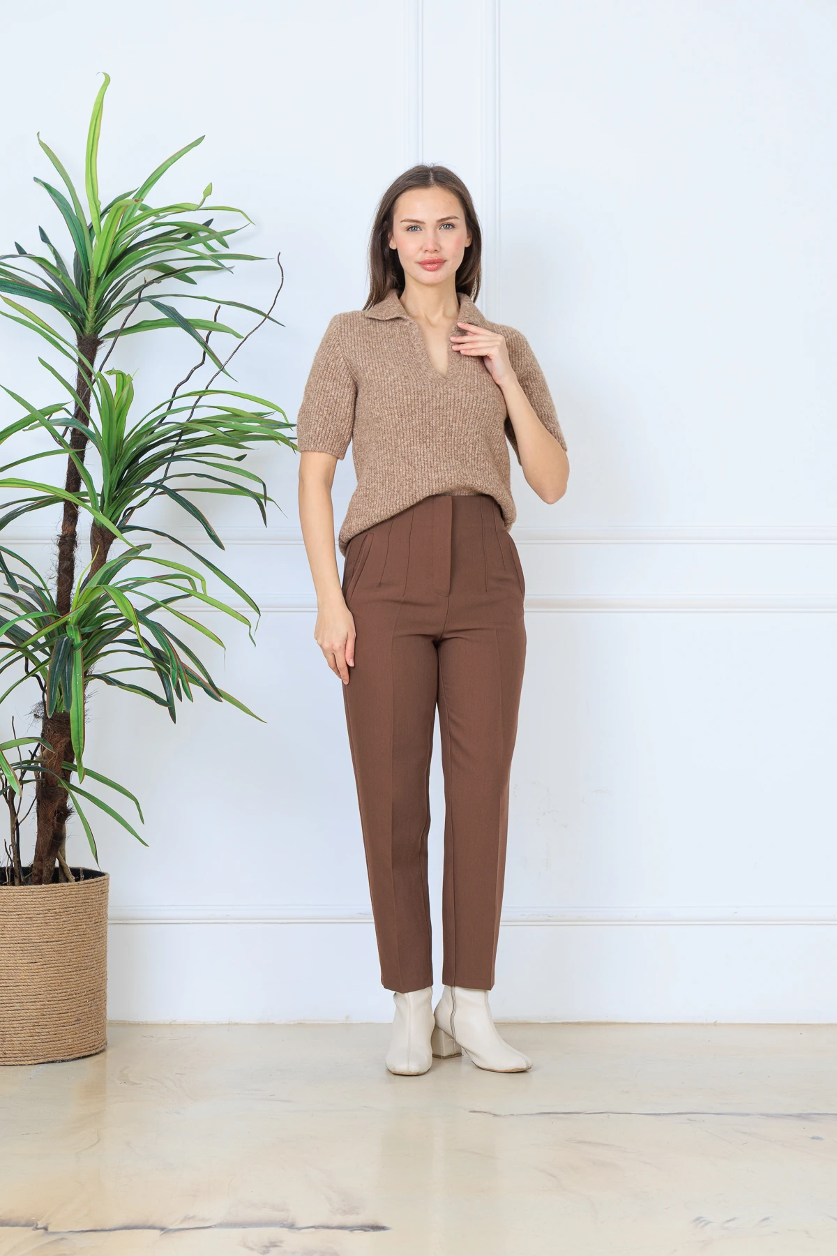 CPSL0110 POLO YAKA YUMOŞ KAZAK